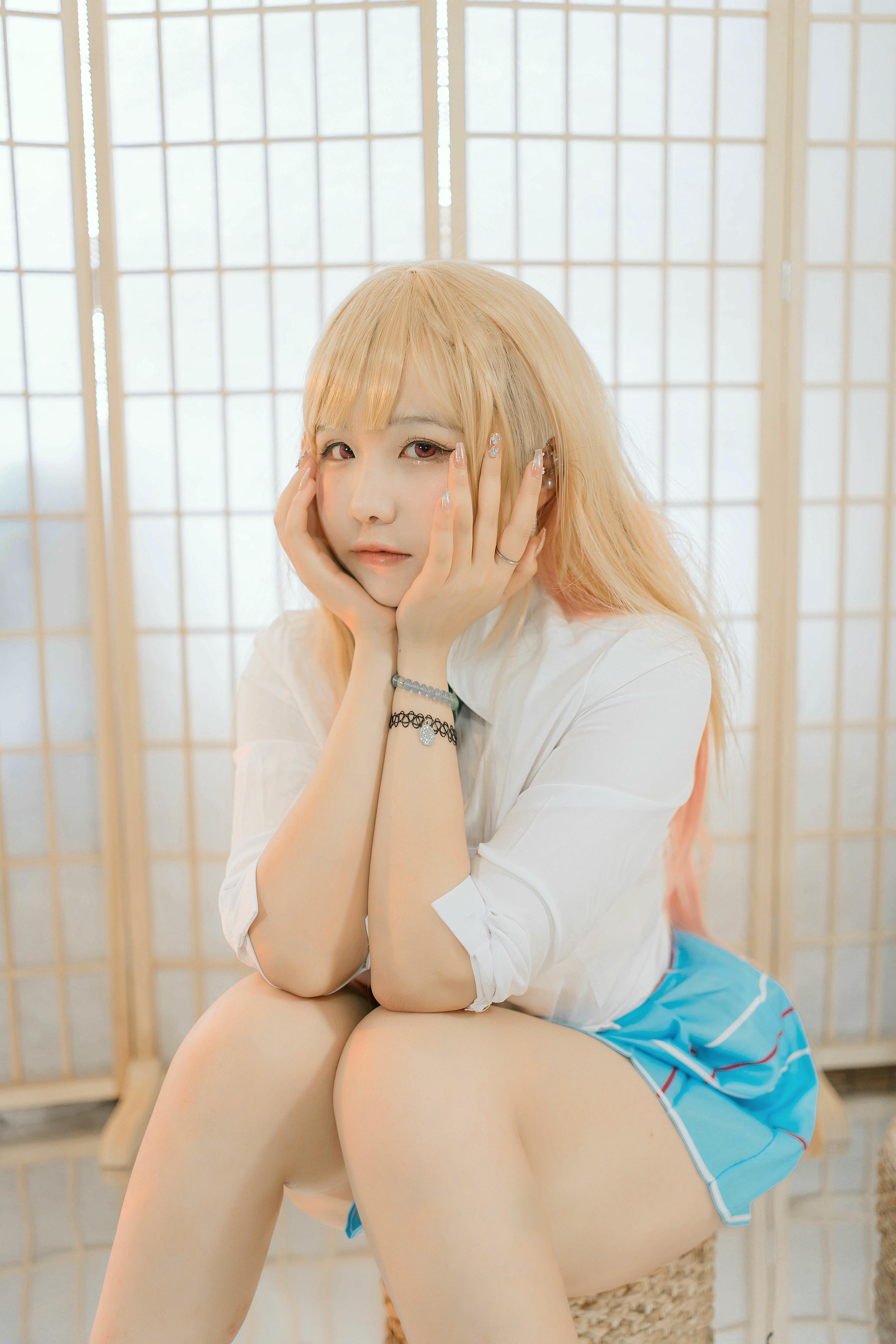 阿半今天很开心 NO.020 喜多川x小雫 [56P／202MB]_第1集