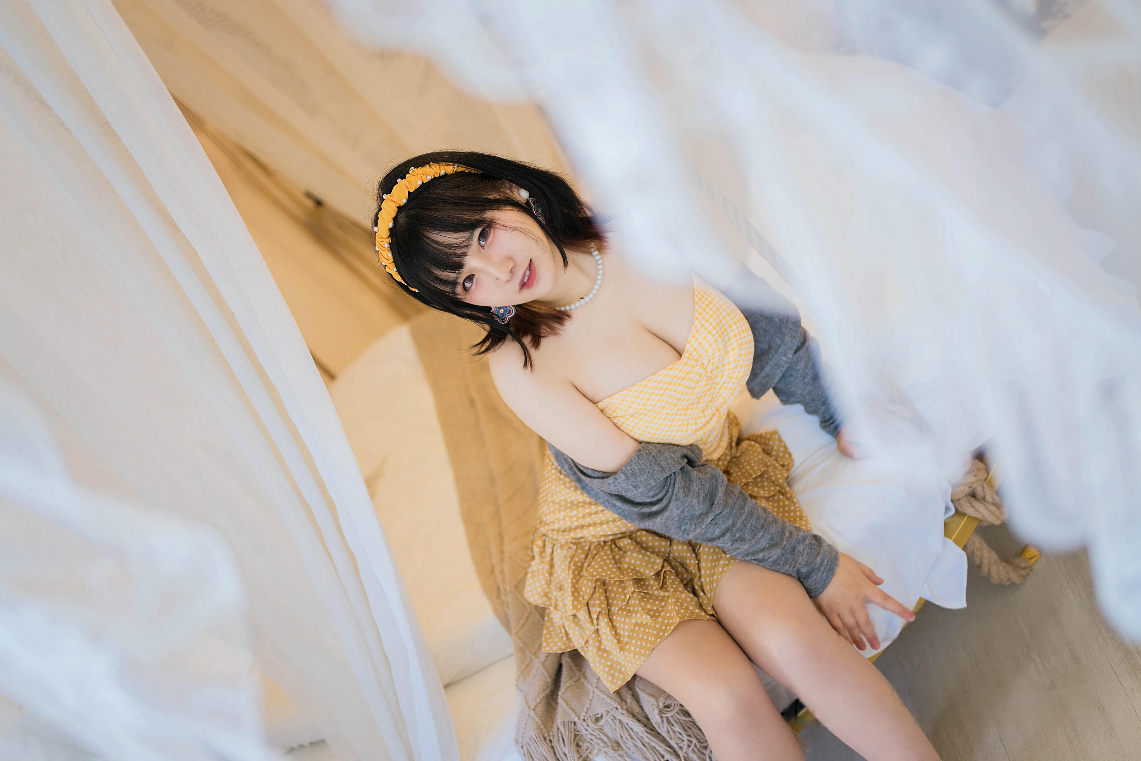 阿半今天很开心 NO.033 黄色抹胸[68P 1V 491M]_第3集