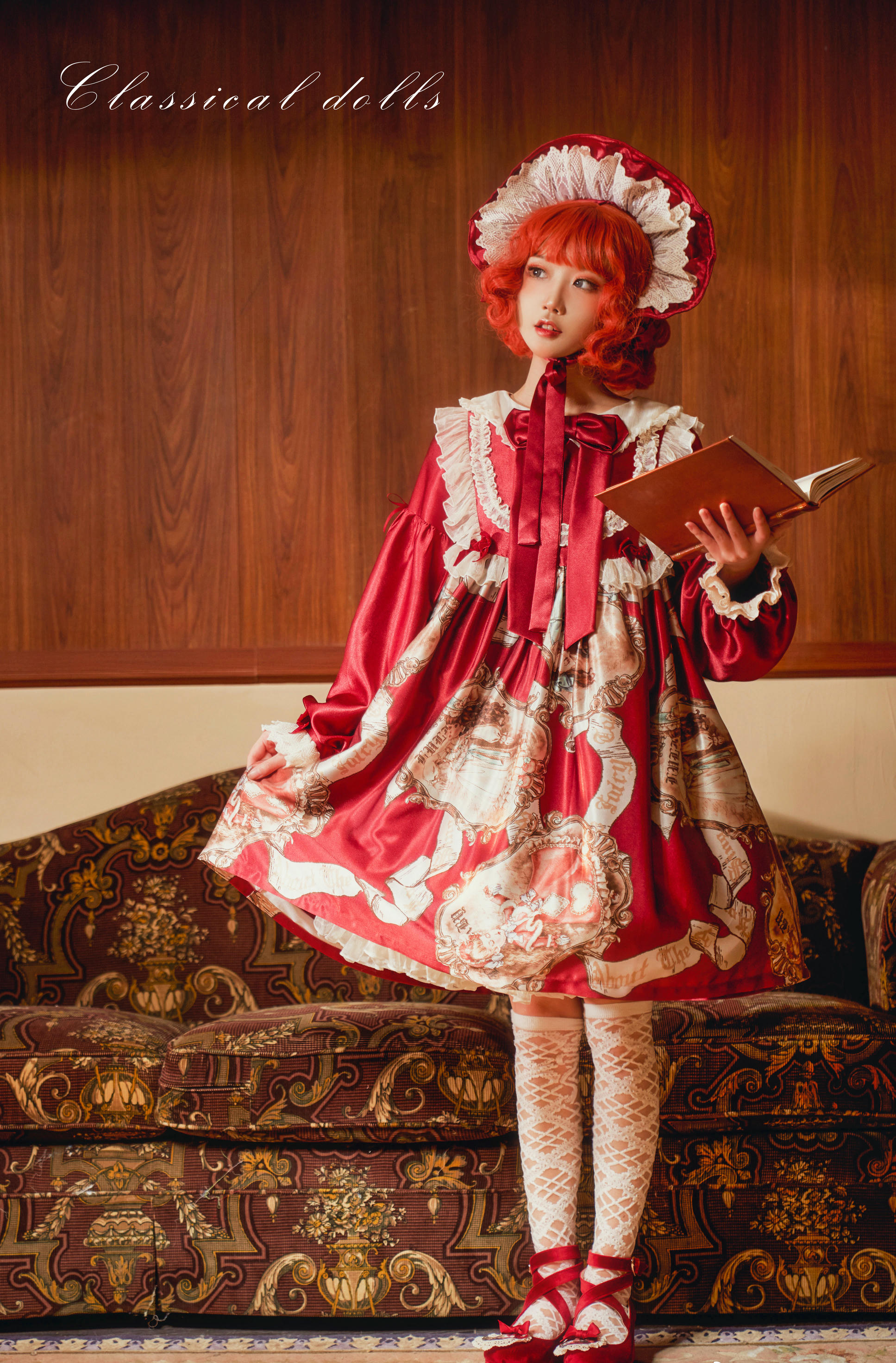 阿包也是兔娘 NO.003 lolita红裙2 [28P-357MB]_第1集