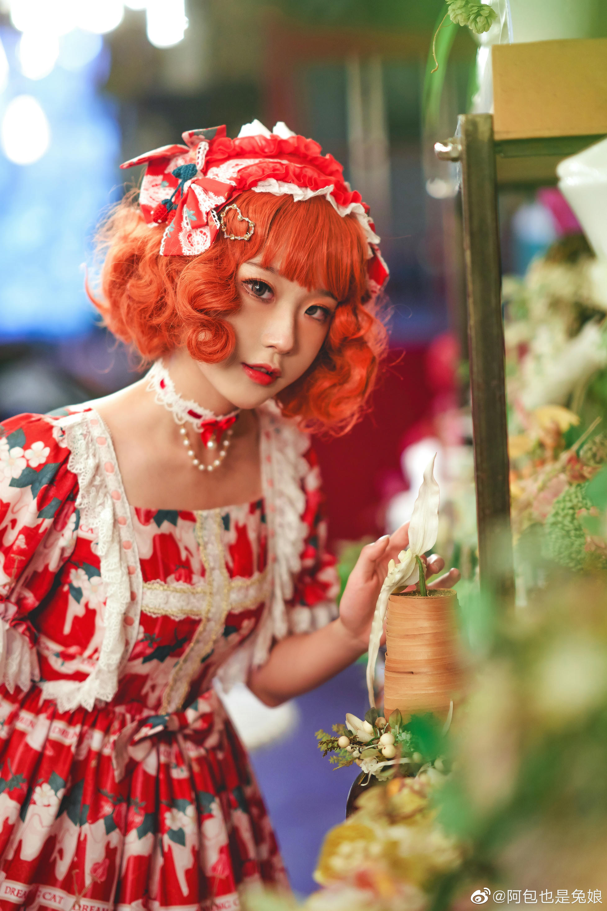 阿包也是兔娘 NO.003 lolita红裙2 [28P-357MB]_第2集
