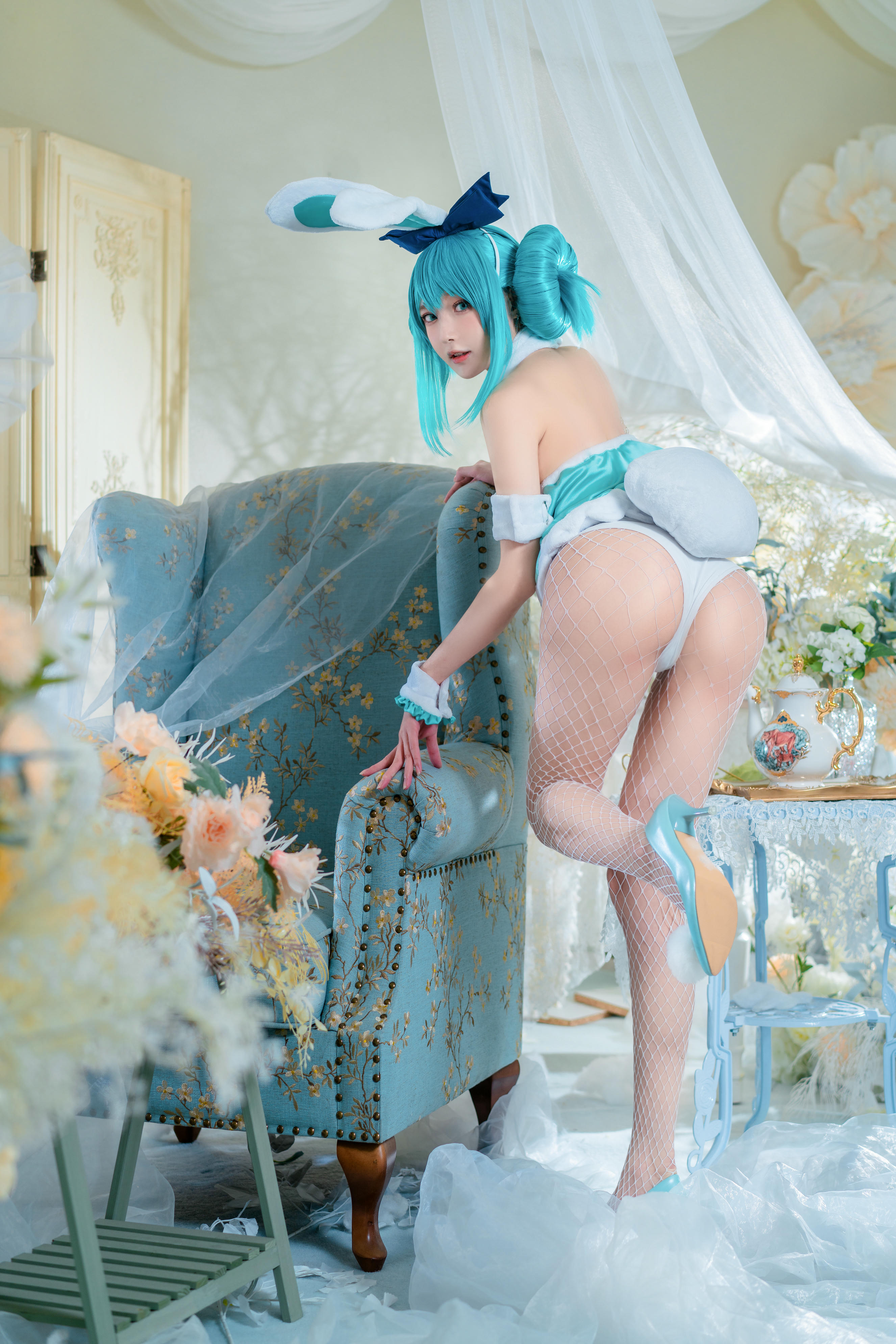 阿包也是兔娘 NO.030 白兔miku [28P-664MB]_第2集