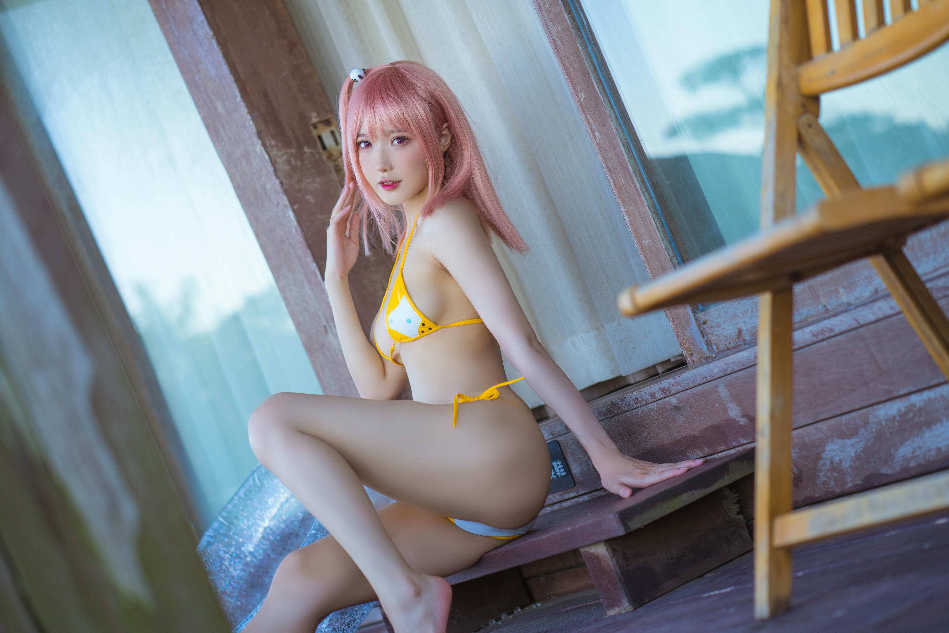 阿包也是兔娘 NO.076 生或死联动 碧蓝航线 穗香泳装 [30P-733MB]_第1集