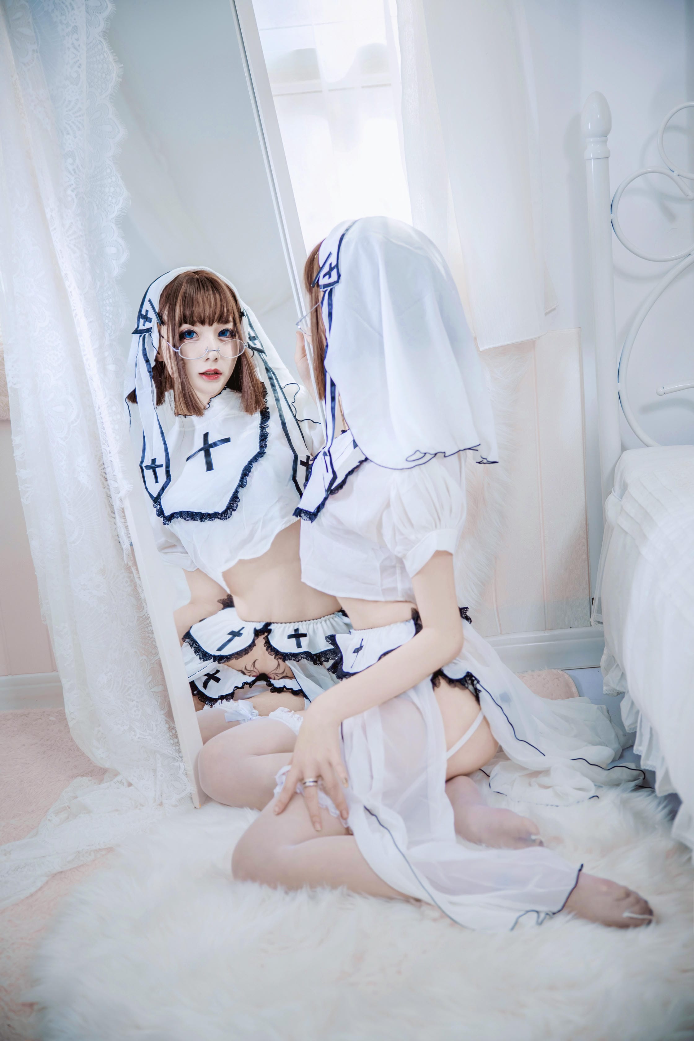 仙九Airi NO.001 修女 [45P-378MB]_第1集