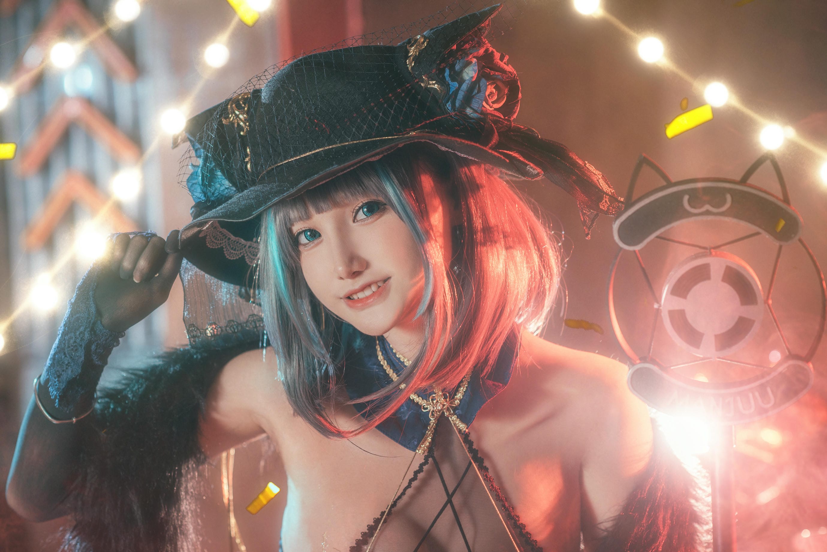 仙九Airi NO.014 柴郡旗袍 [22P-369MB]_第1集