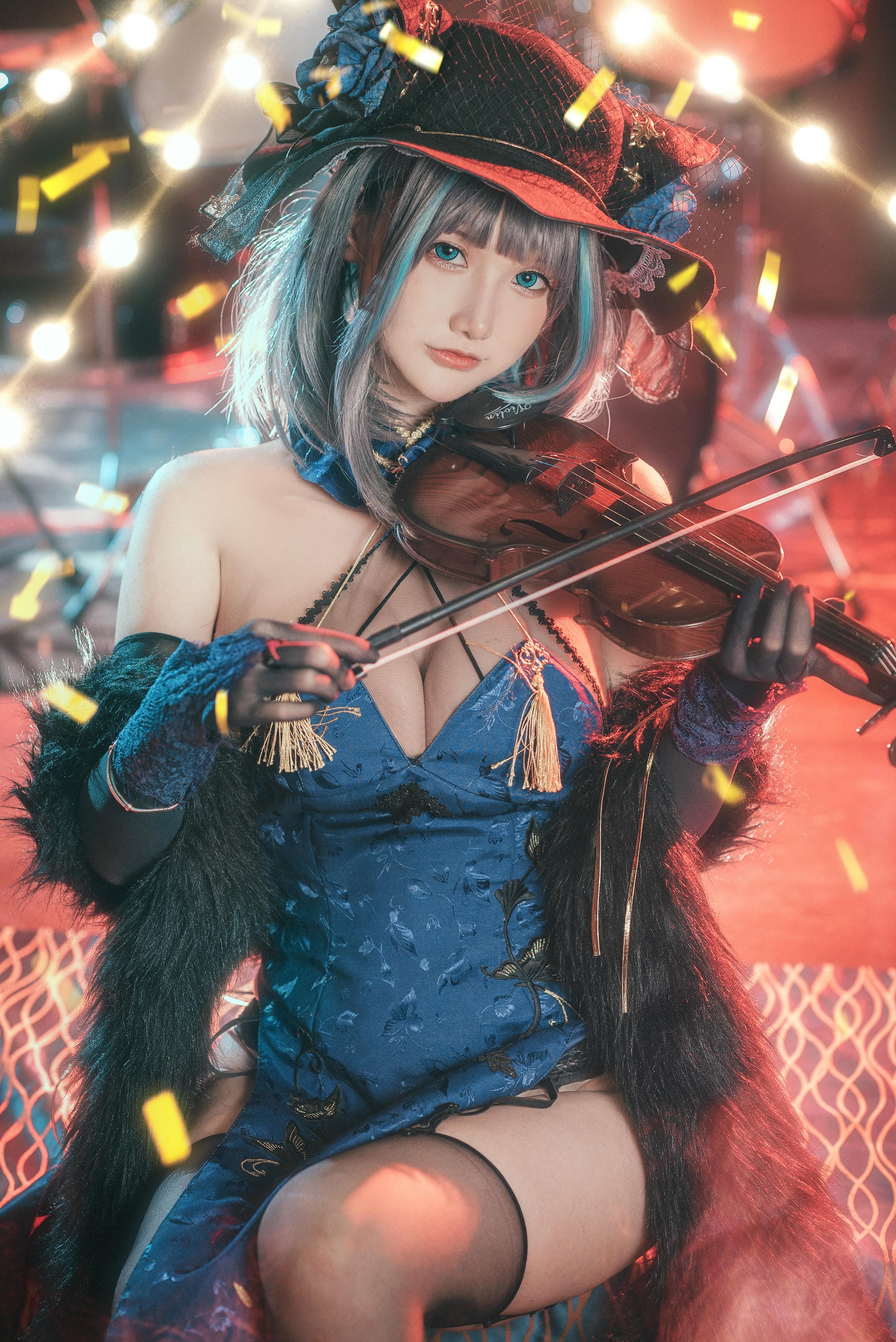 仙九Airi NO.014 柴郡旗袍 [22P-369MB]_第1集