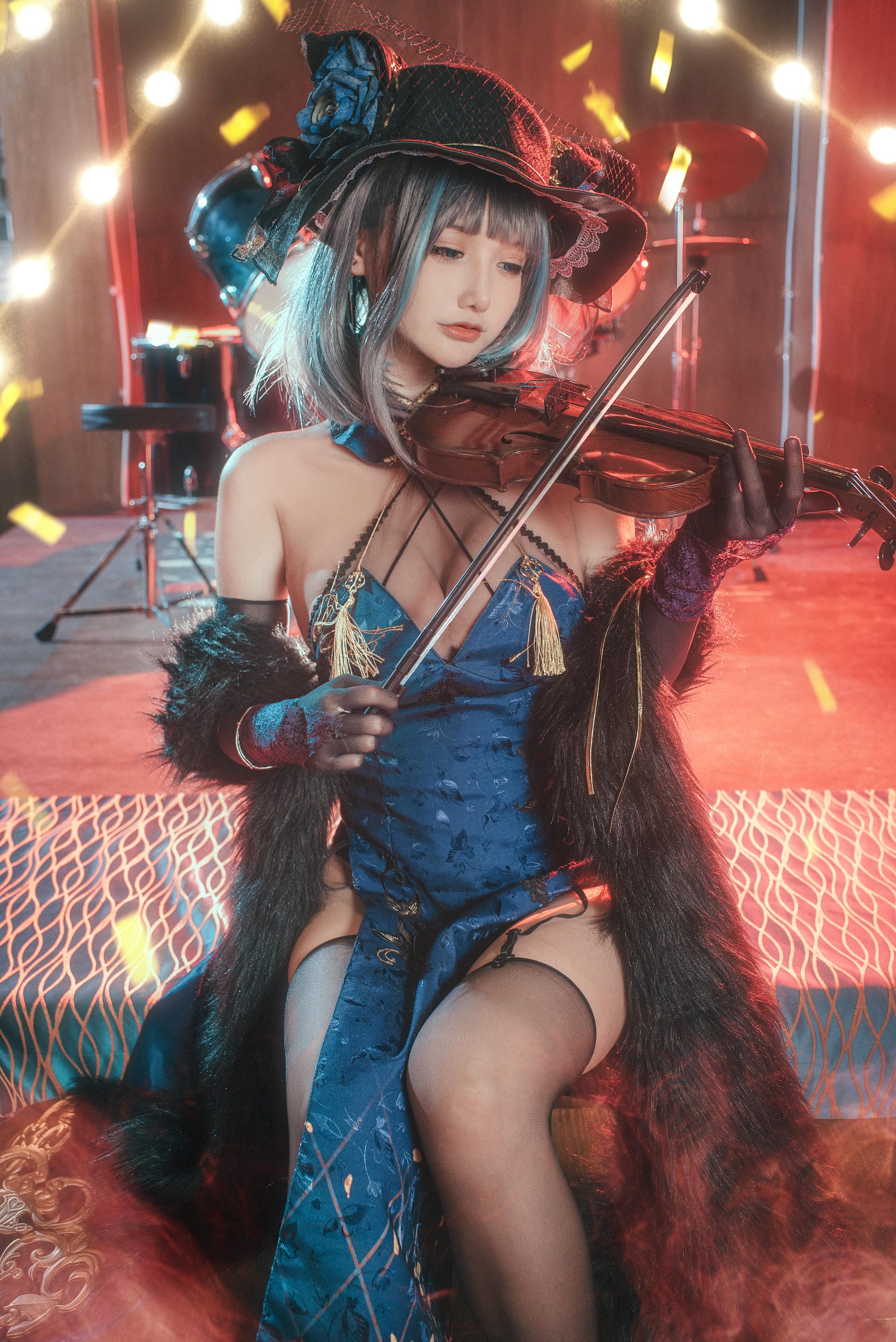 仙九Airi NO.014 柴郡旗袍 [22P-369MB]_第1集