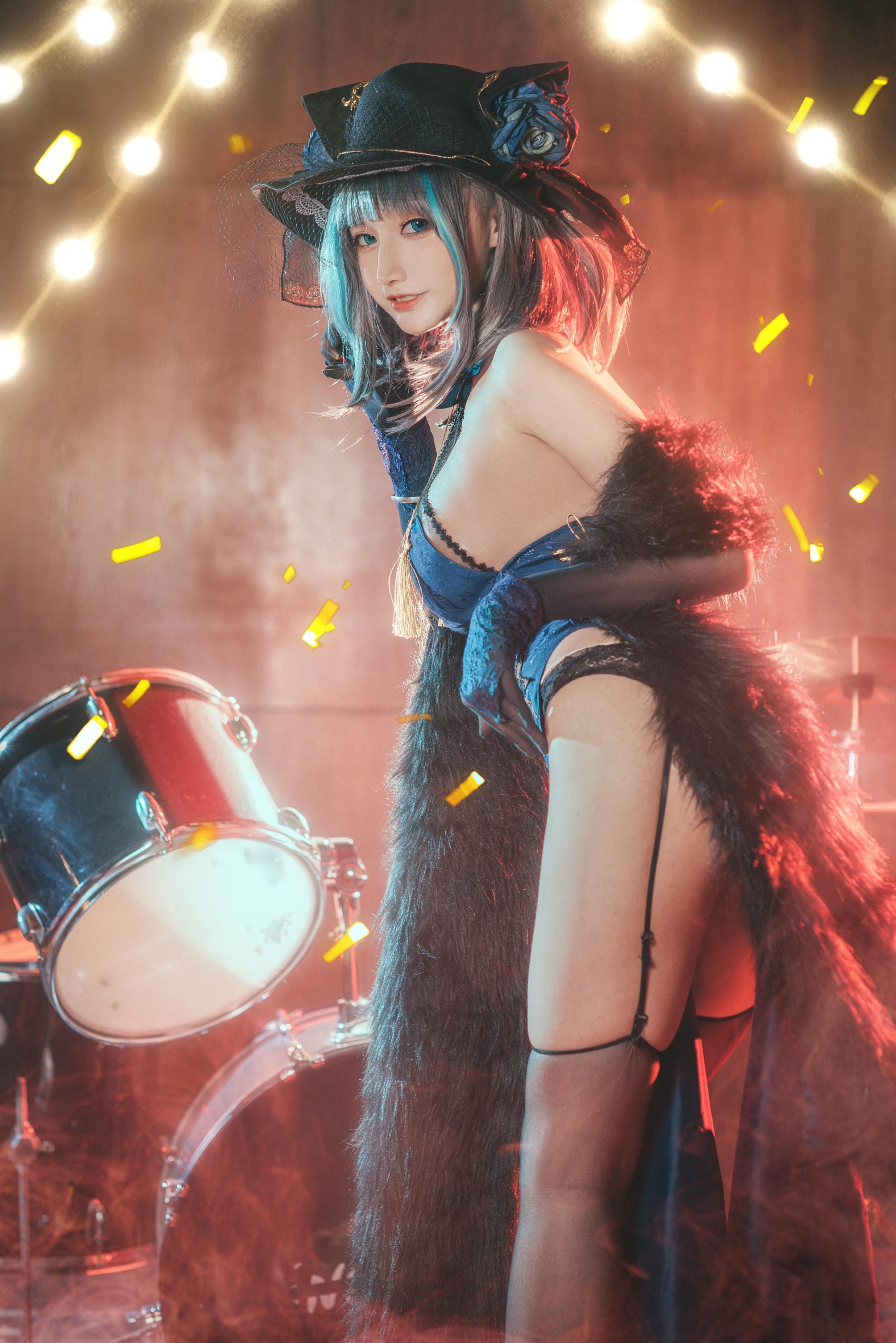 仙九Airi NO.014 柴郡旗袍 [22P-369MB]_第1集