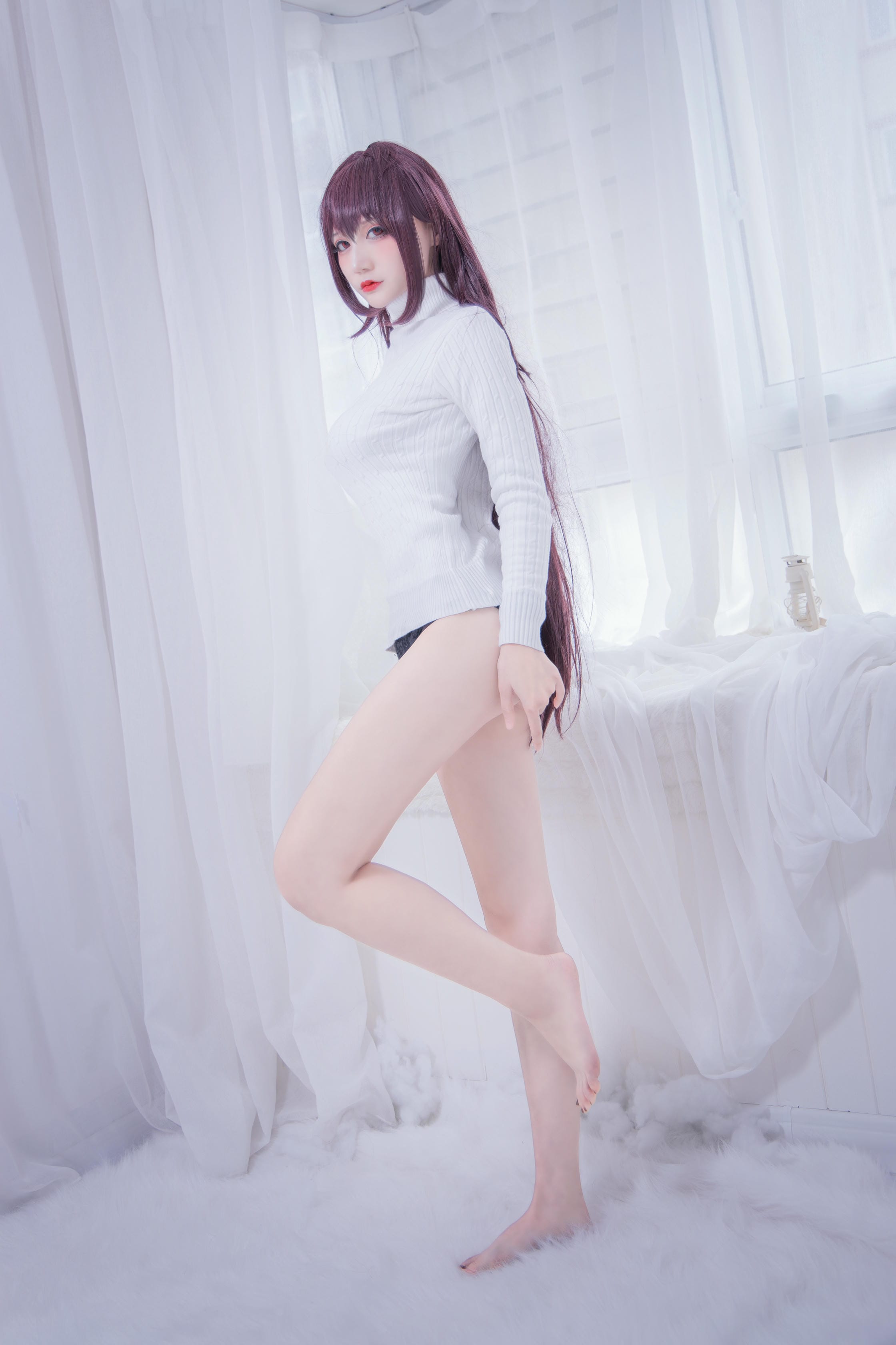 仙九Airi NO.007 斯卡哈毛衣 [21P-225MB]_第1集