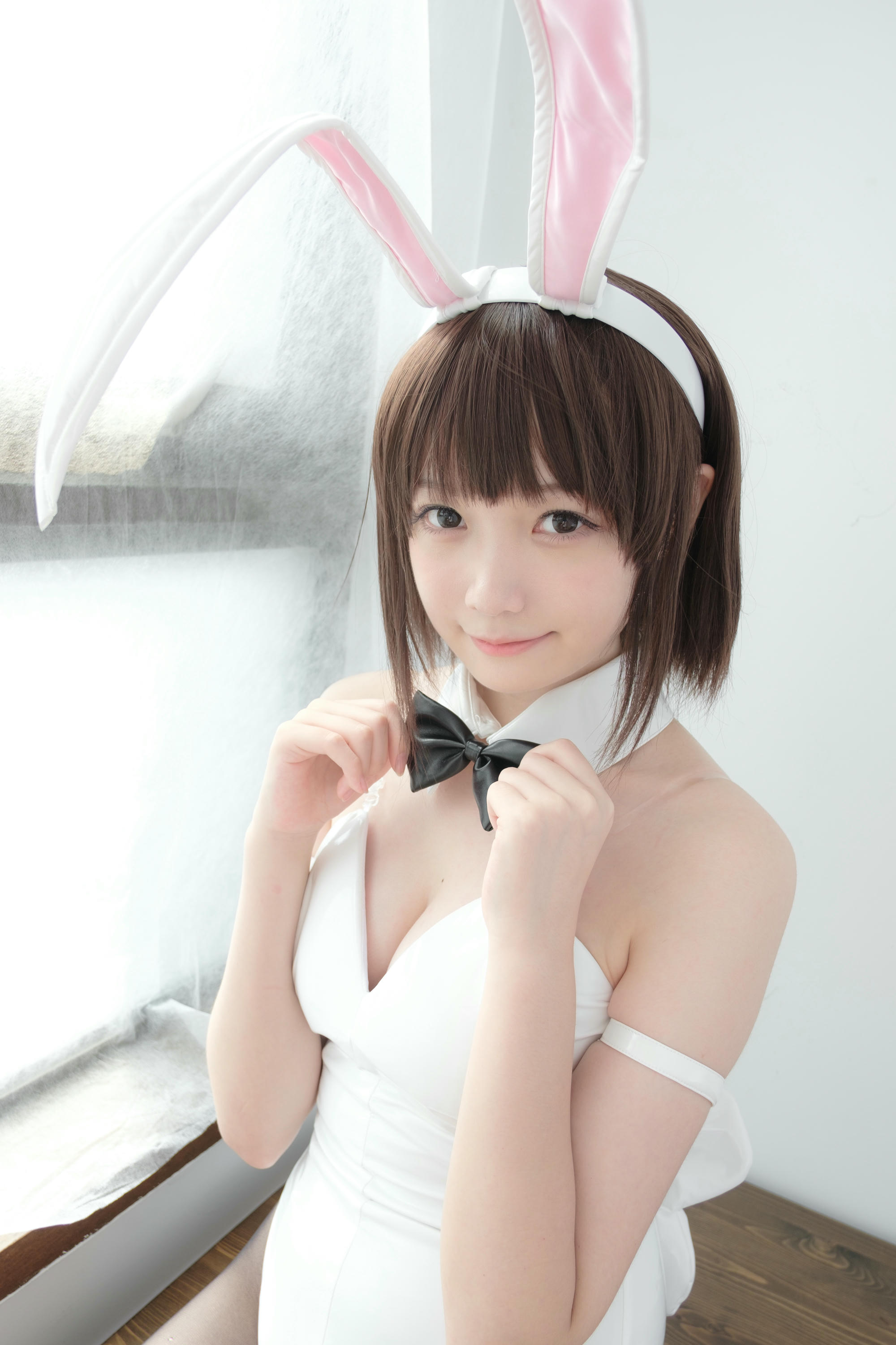 森萝财团 LOVEPLUS-001 黑丝网袜兔女郎 [148P2V-3.22GB]_第7集