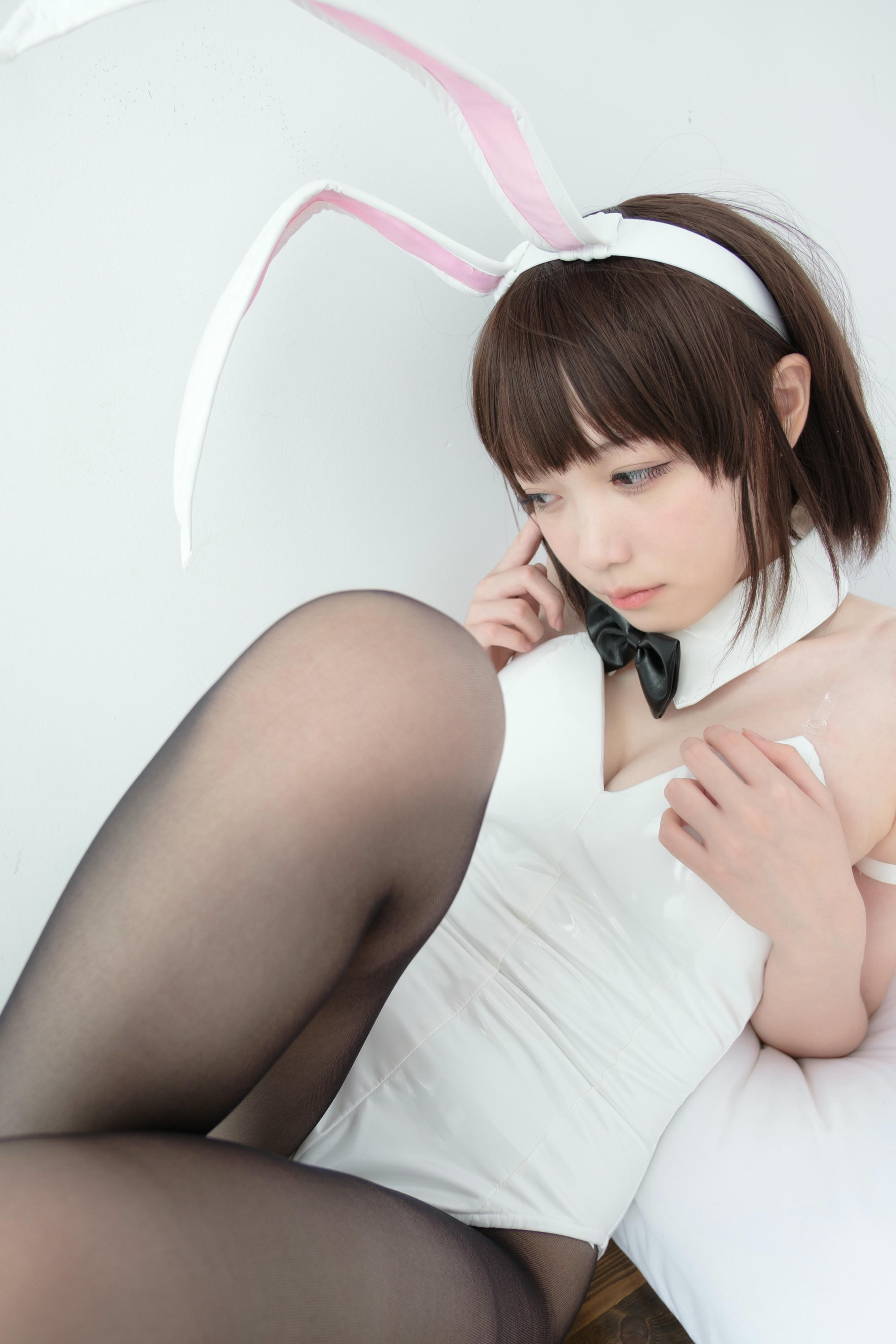 森萝财团 LOVEPLUS-001 黑丝网袜兔女郎 [148P2V-3.22GB]_第7集