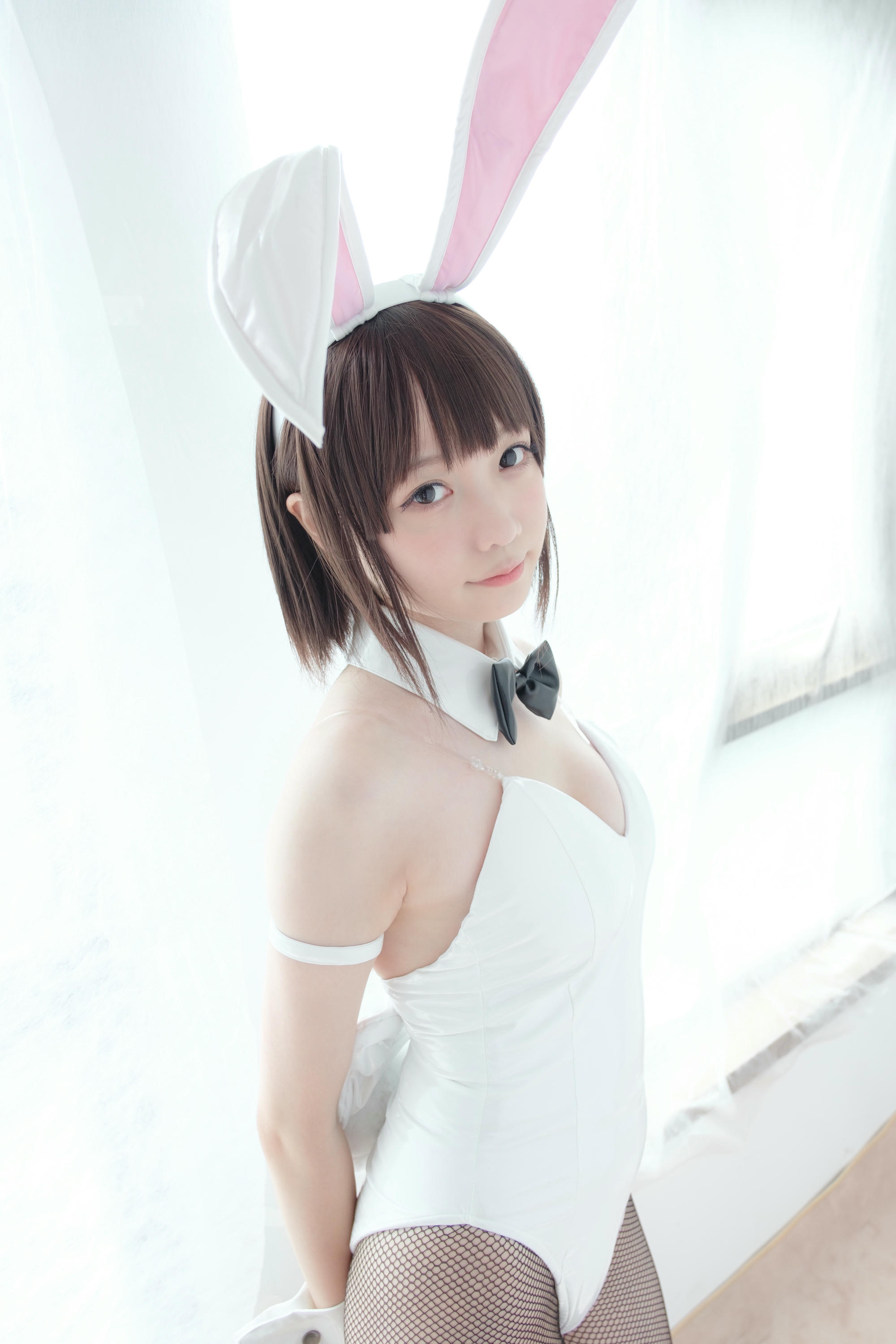 森萝财团 LOVEPLUS-001 黑丝网袜兔女郎 [148P2V-3.22GB]_第7集