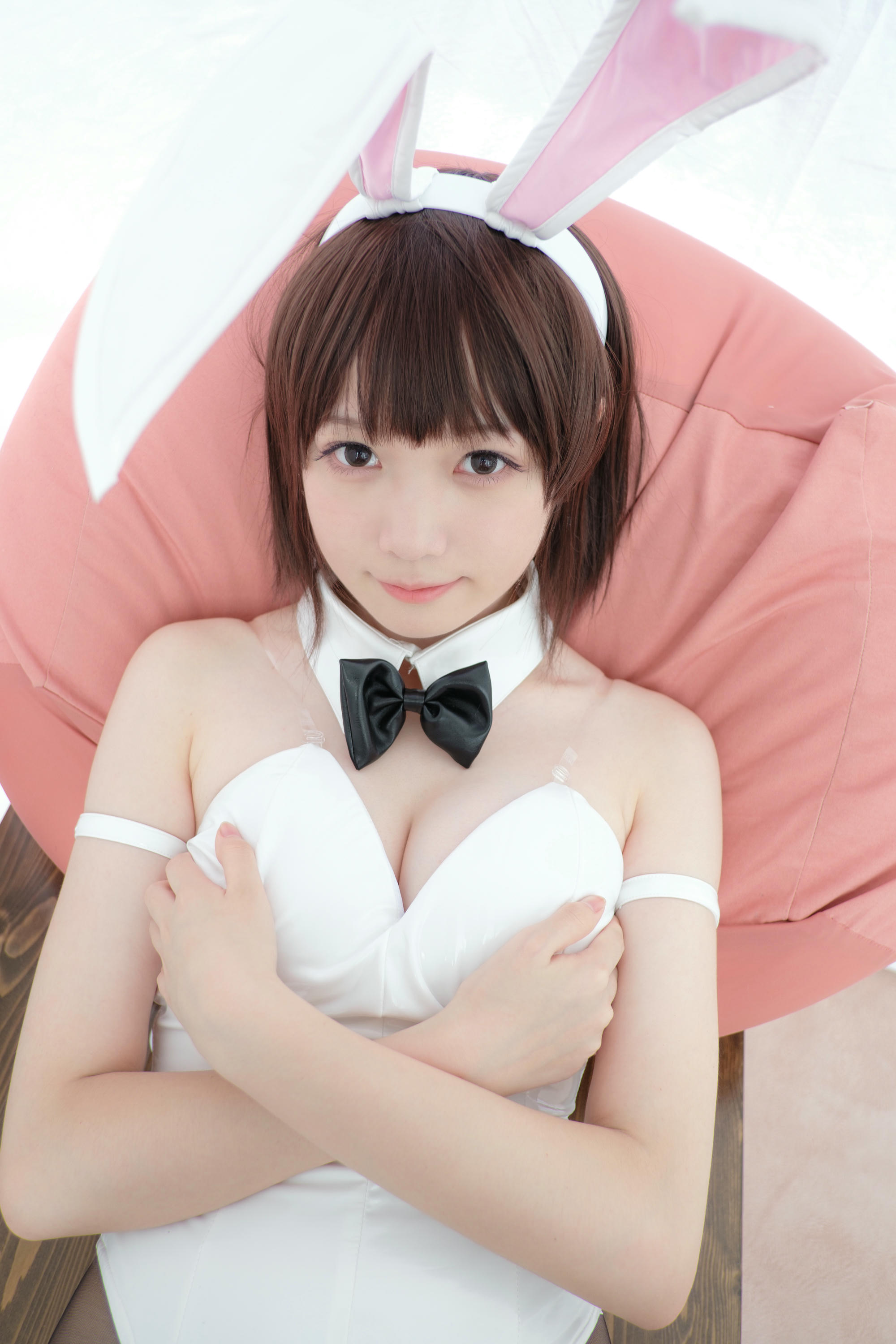 森萝财团 LOVEPLUS-001 黑丝网袜兔女郎 [148P2V-3.22GB]_第2集