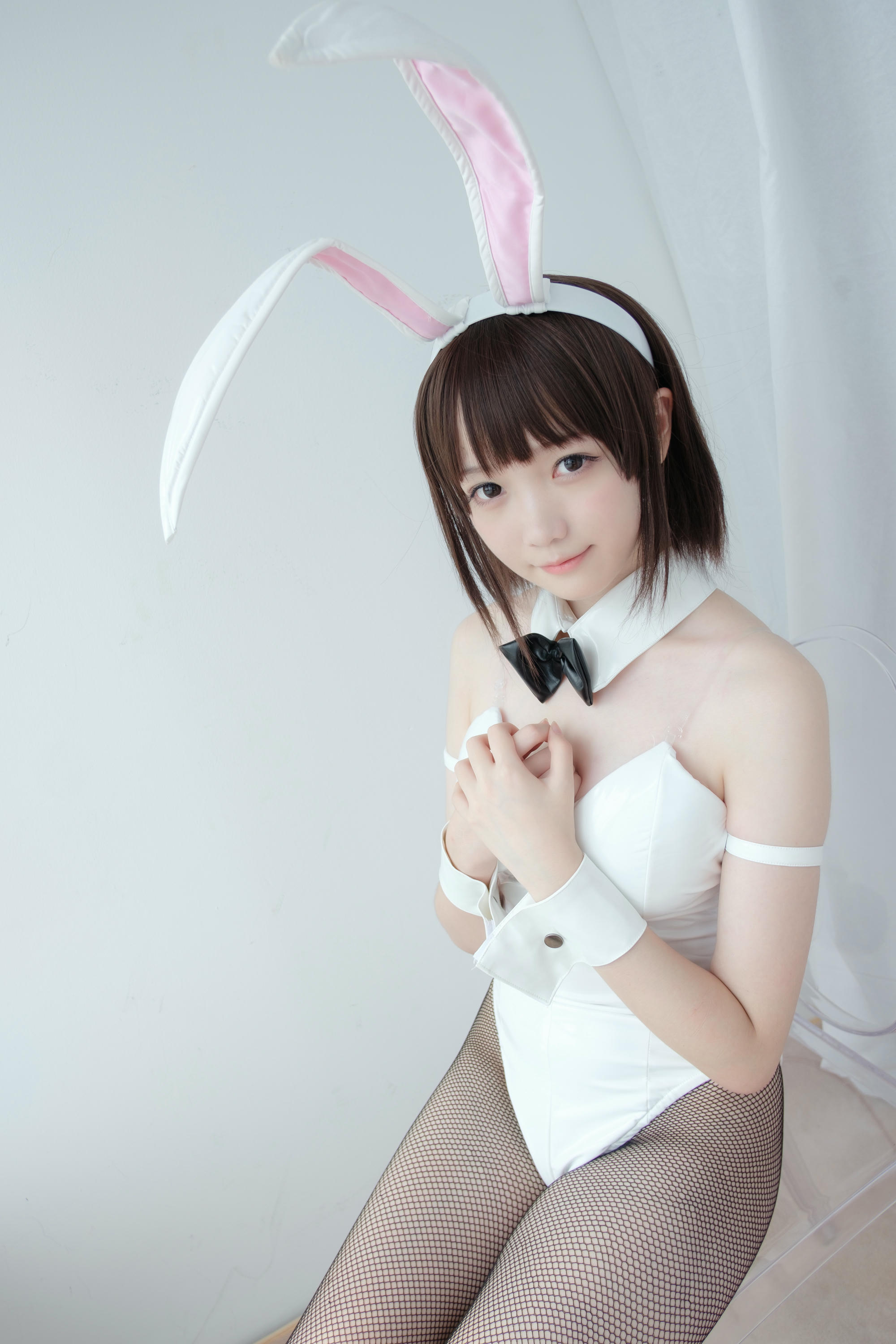 森萝财团 LOVEPLUS-001 黑丝网袜兔女郎 [148P2V-3.22GB]_第2集