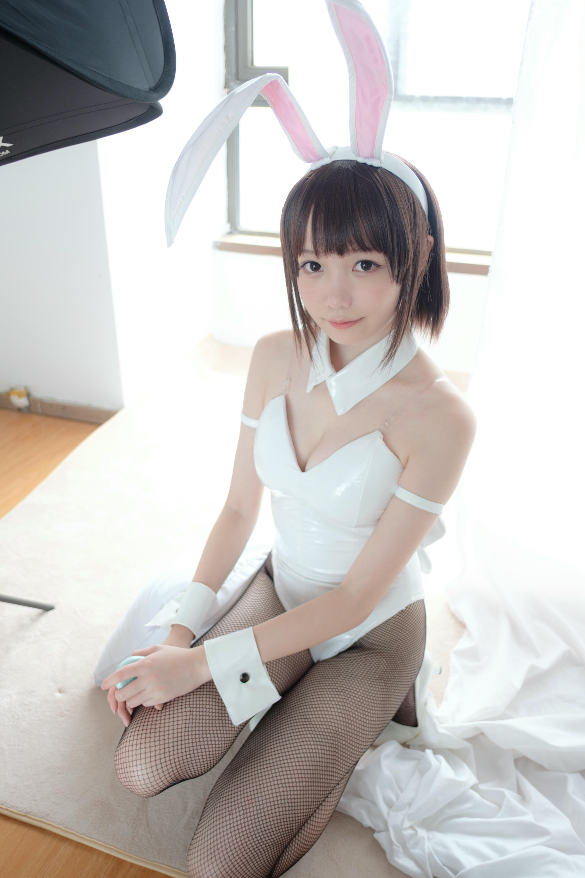 森萝财团 LOVEPLUS-001 黑丝网袜兔女郎 [148P2V-3.22GB]_第4集