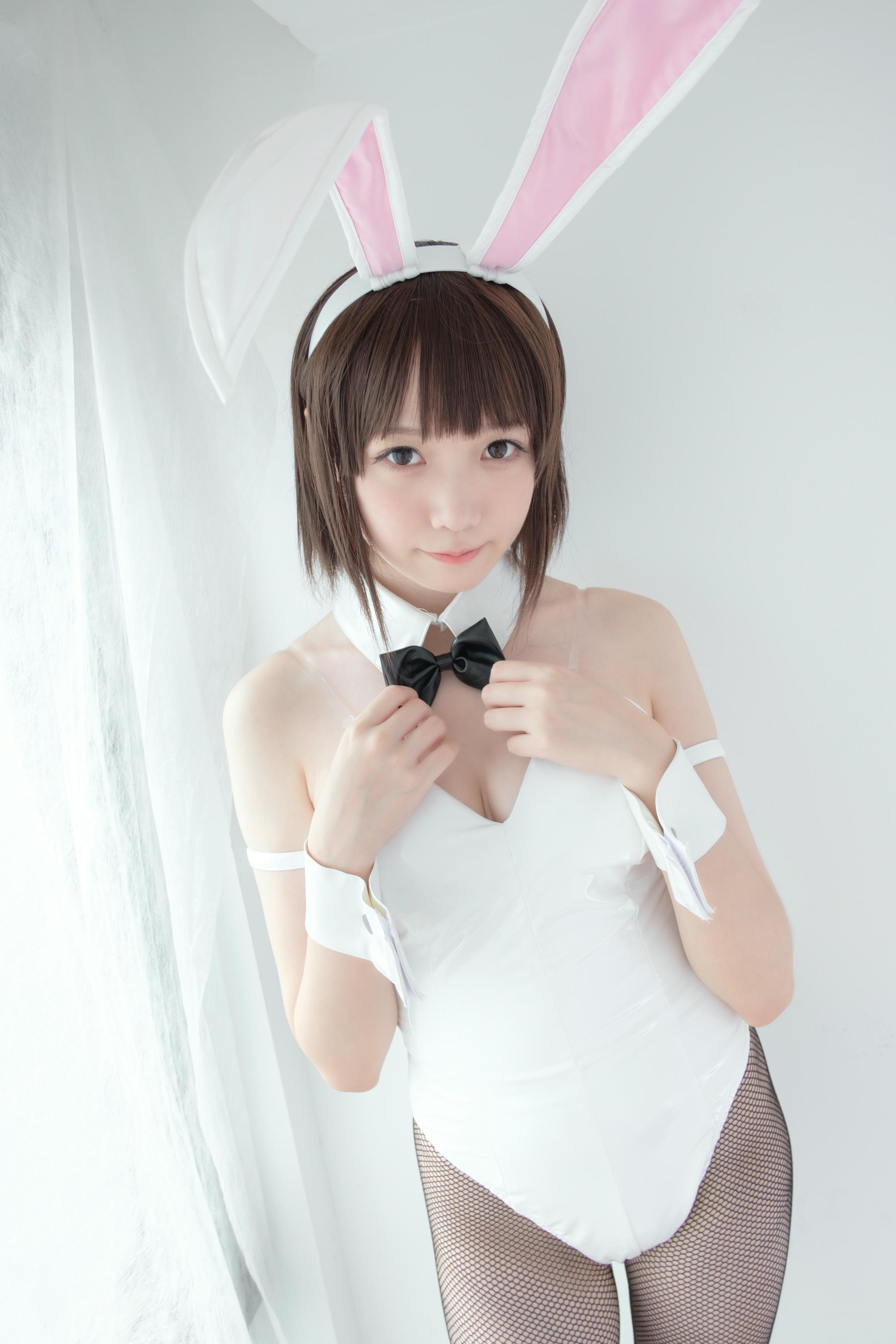 森萝财团 LOVEPLUS-001 黑丝网袜兔女郎 [148P2V-3.22GB]_第4集