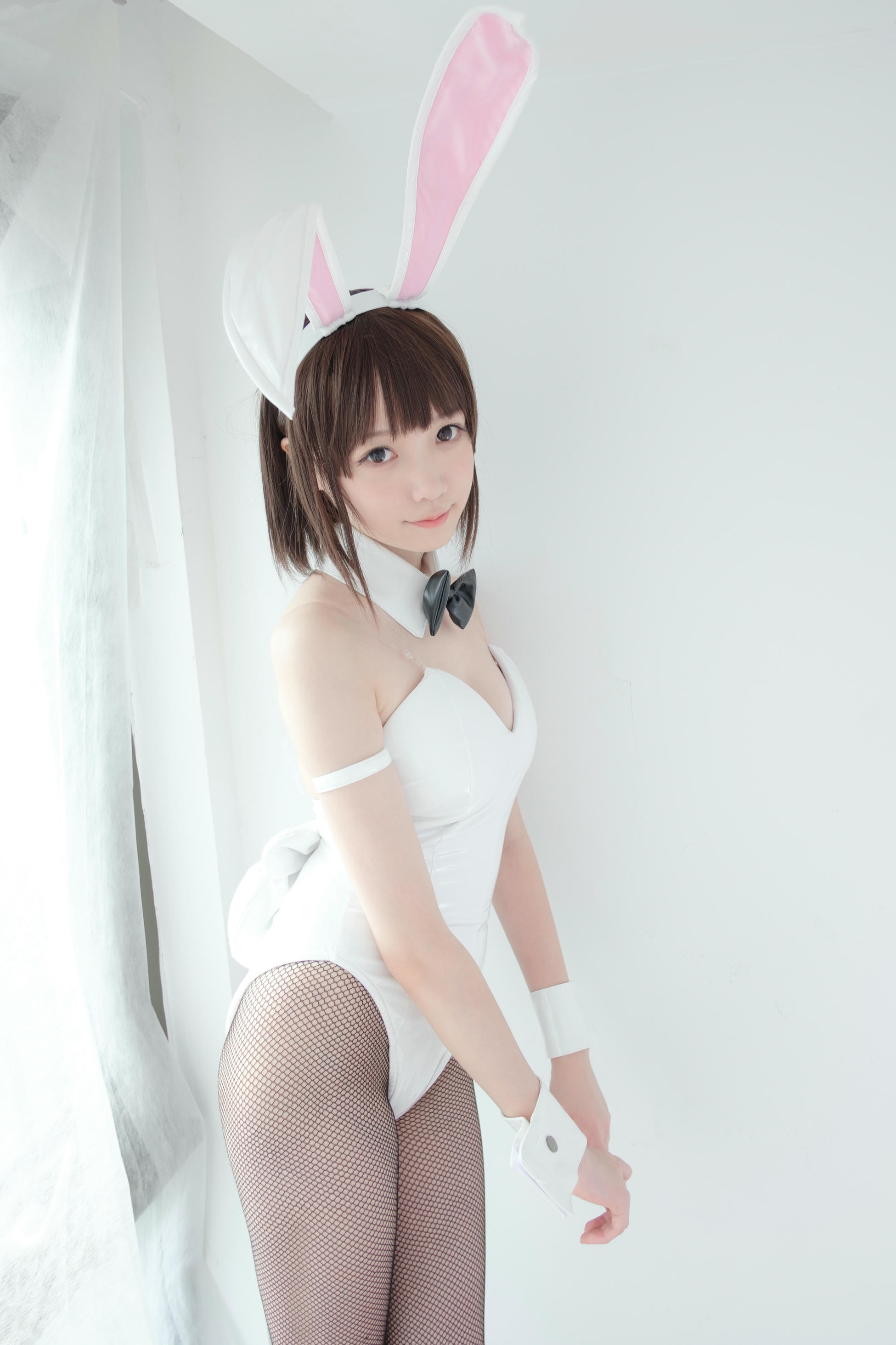 森萝财团 LOVEPLUS-001 黑丝网袜兔女郎 [148P2V-3.22GB]_第5集