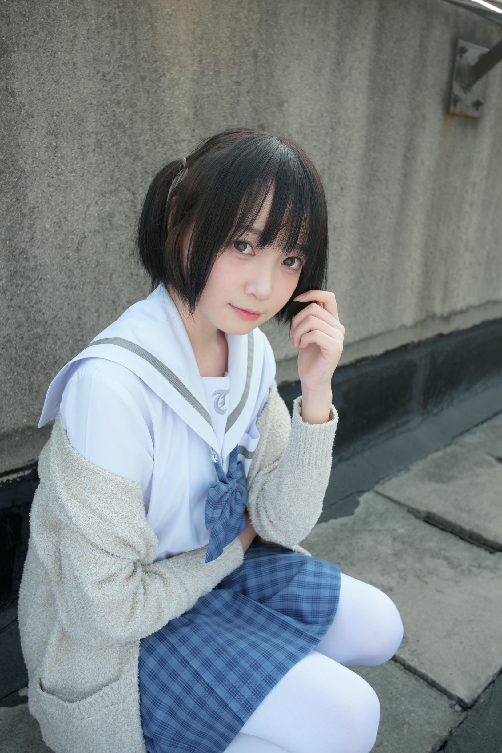 森萝财团 SSR-001 天台上的白丝 [74P-493MB]_第3集