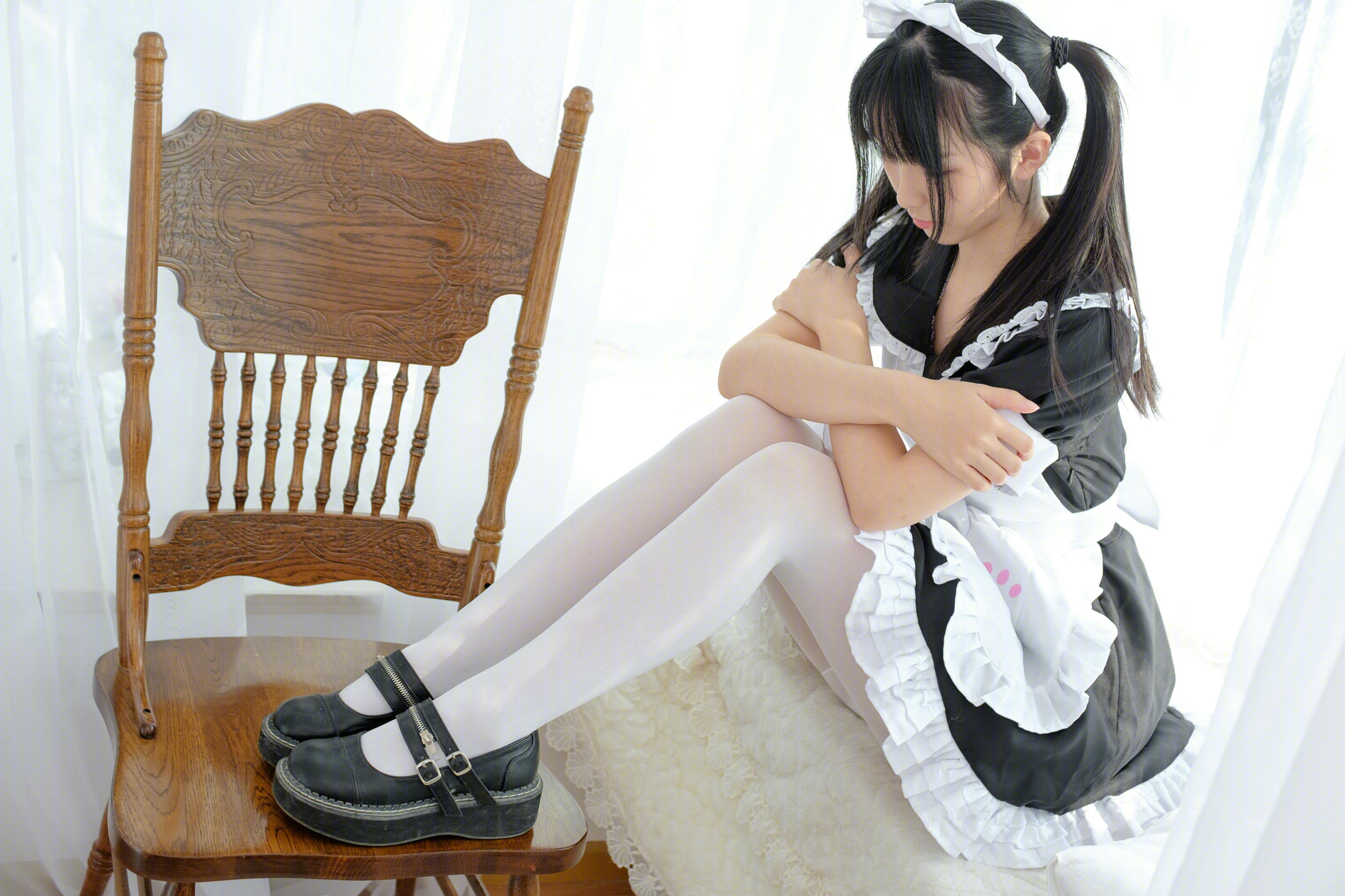 森萝财团 SSR-007 女仆的白丝 [71P-365MB]_第1集