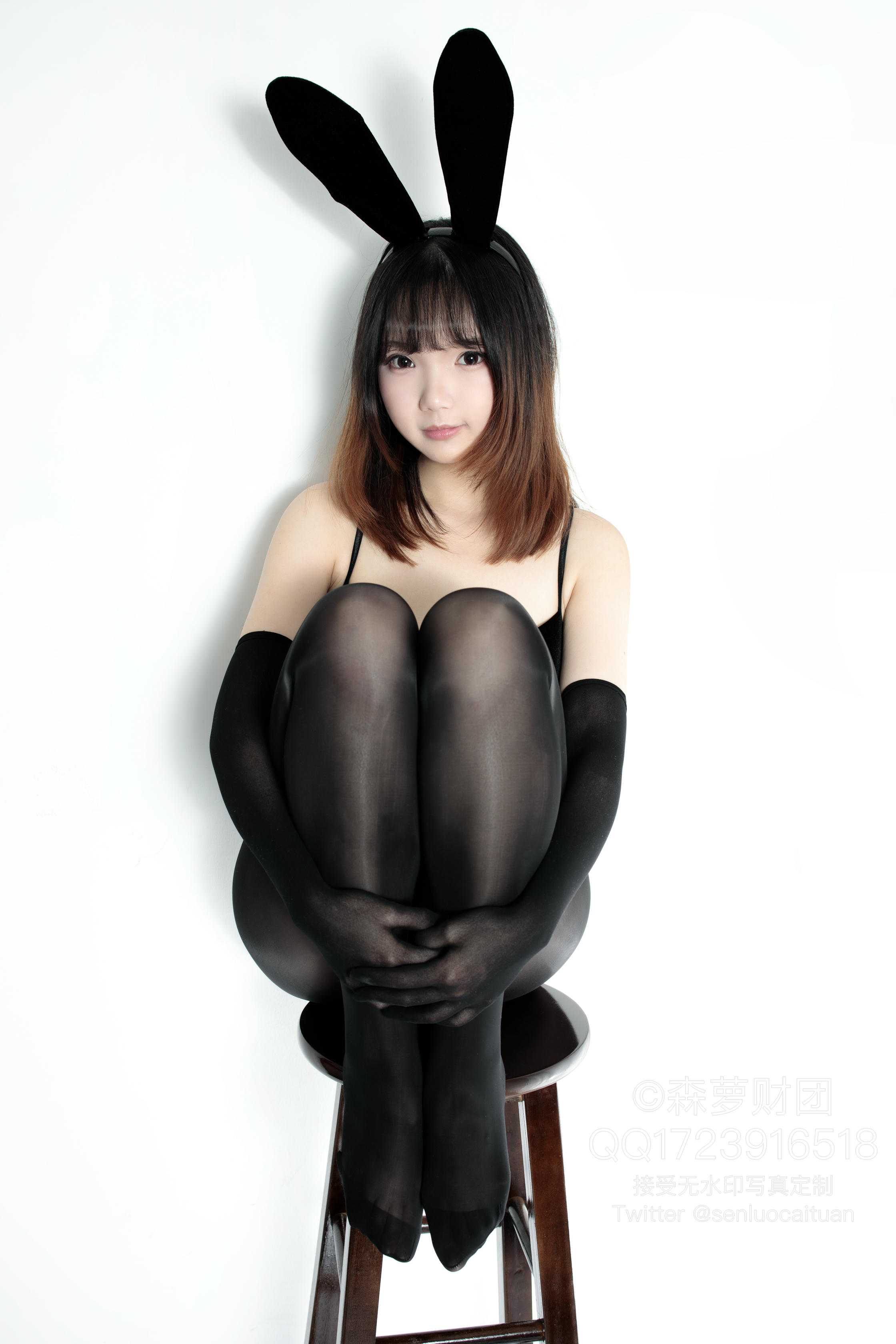 森萝财团 WTMSB-002 黑丝网袜兔女郎 [142P1V-2.33GB]_第5集