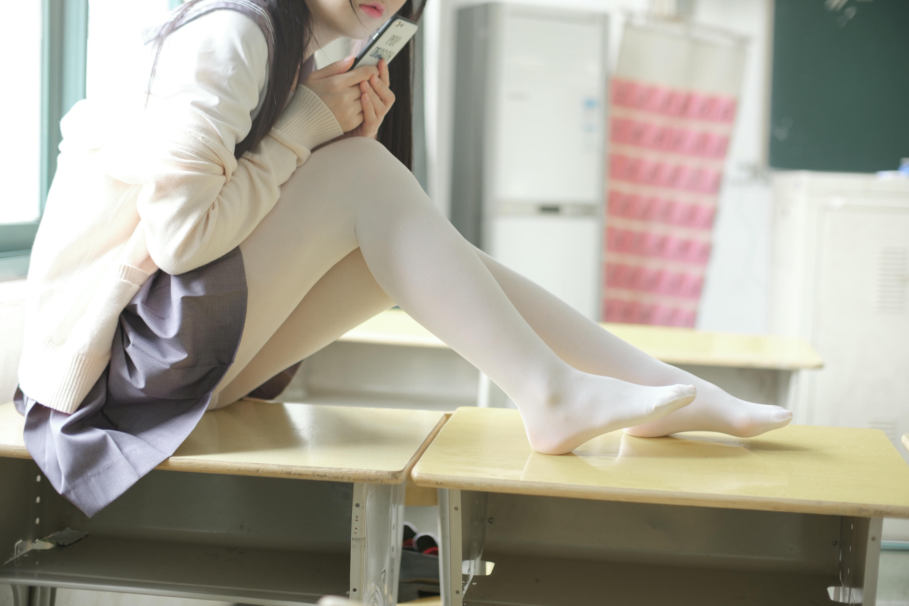 森萝财团 X-017 JK校服白丝 [99P1V-1.24GB]_第3集