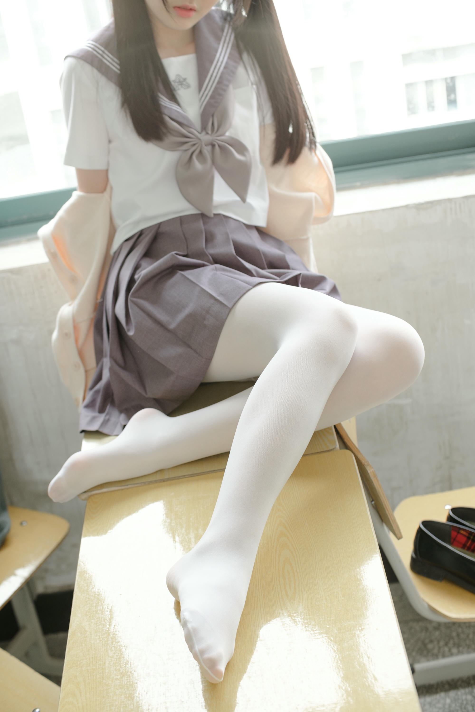 森萝财团 X-017 JK校服白丝 [99P1V-1.24GB]_第4集