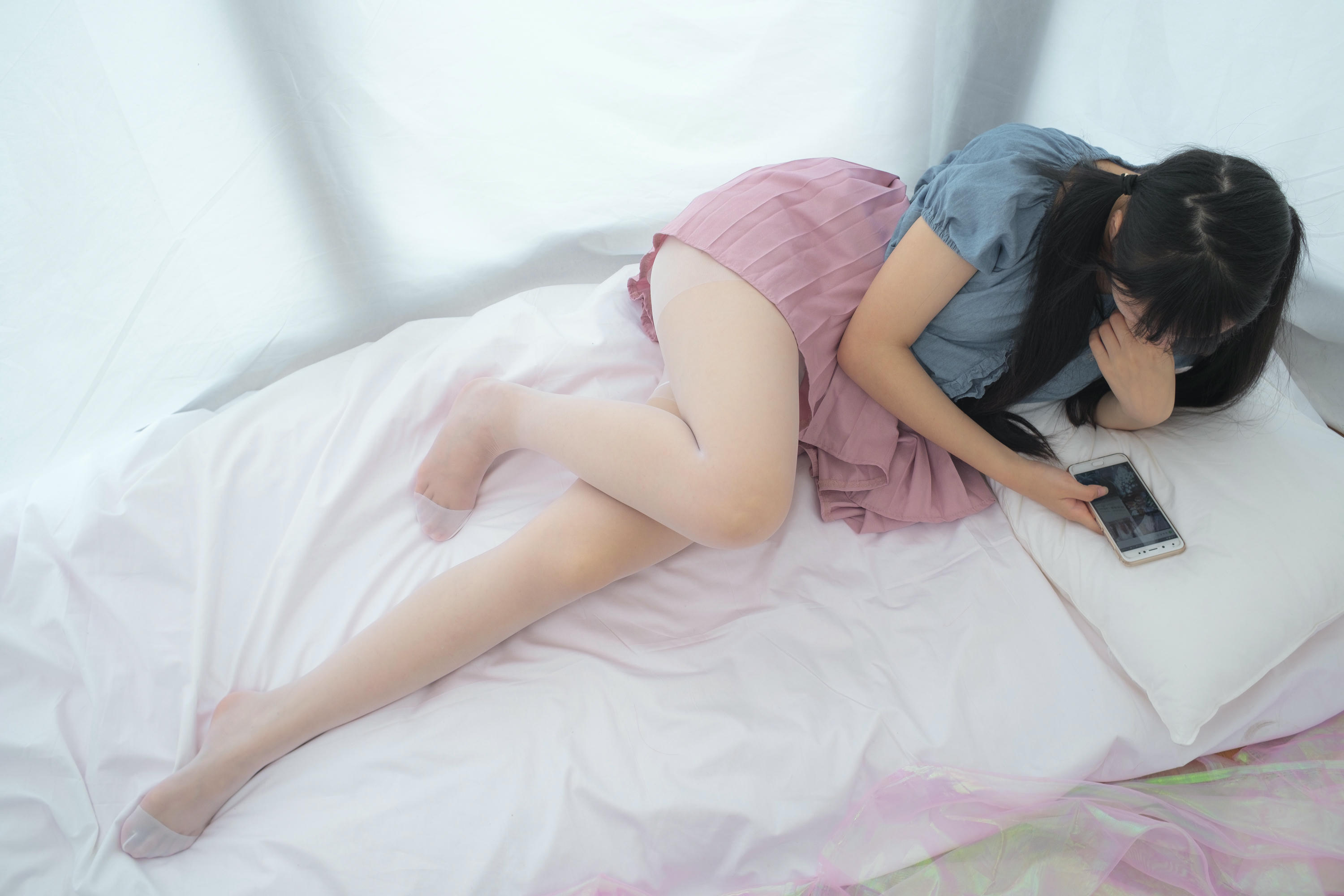 森萝财团 X-019 肉丝换白丝 [103P1V-1.39GB]_第3集