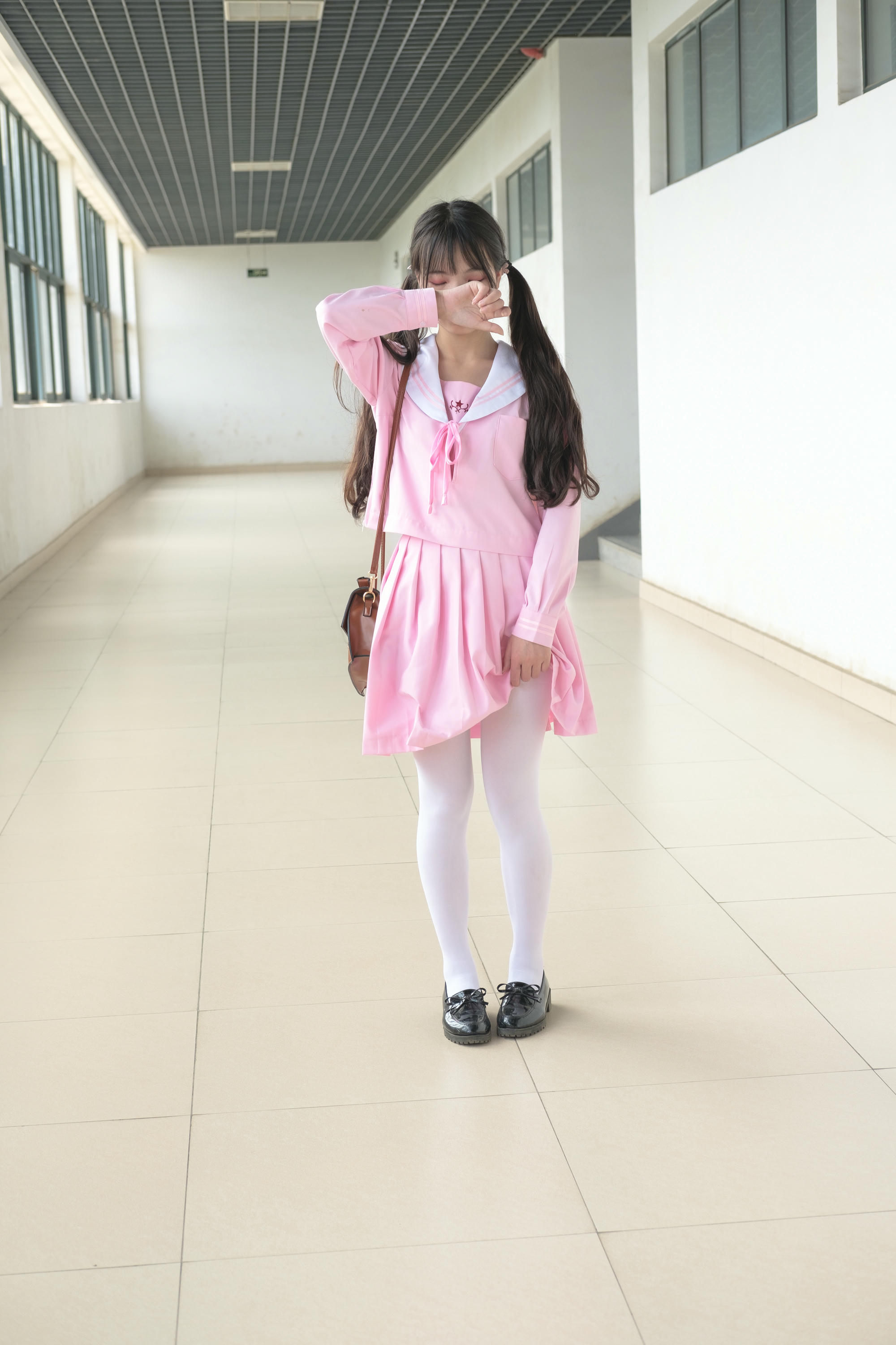 森萝财团 X-026 JK粉色校服白丝 [113P1V-1.80GB]_第5集