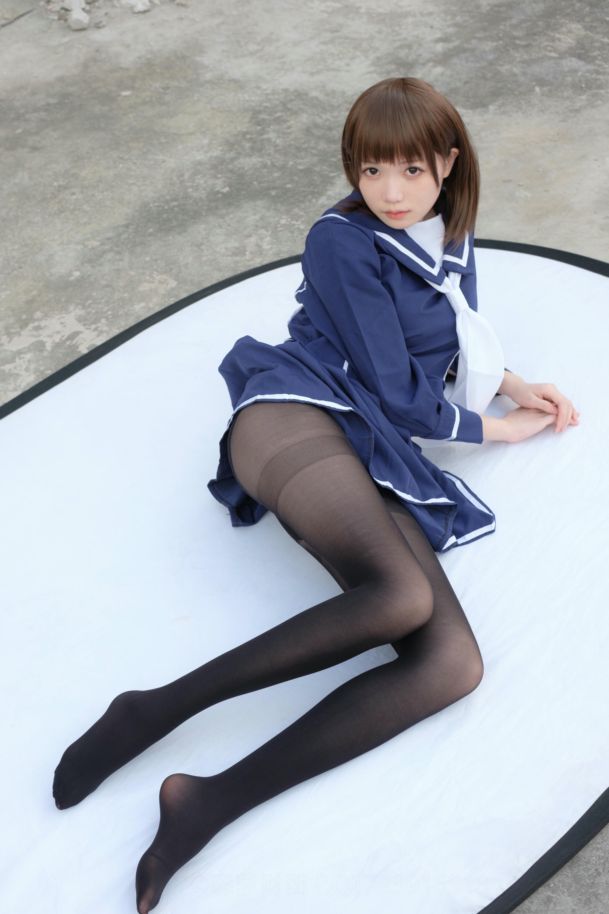 森萝财团 X-043 天台黑丝水手服 [110P1V-2.17GB]_第6集