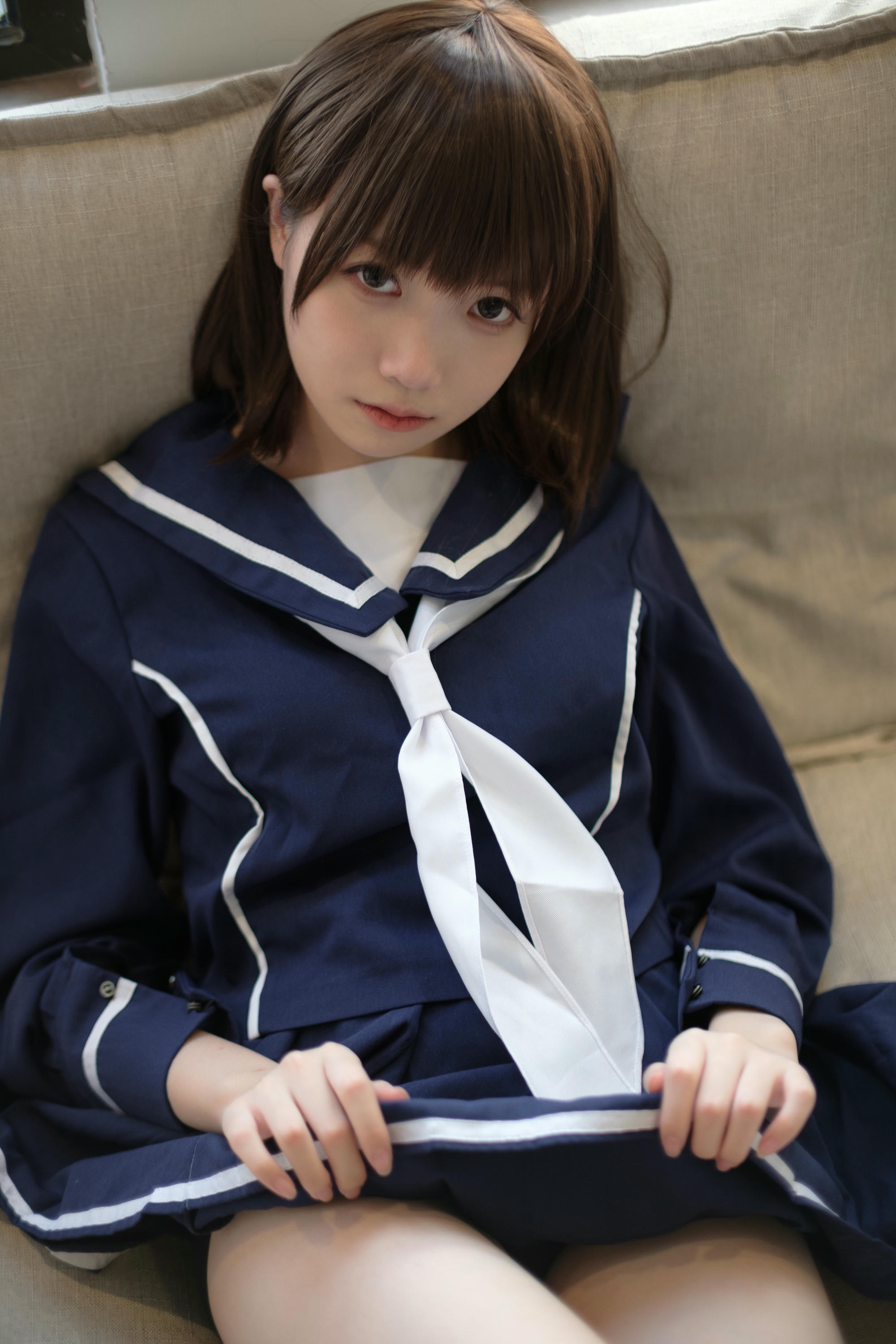 森萝财团 X-043 天台黑丝水手服 [110P1V-2.17GB]_第1集