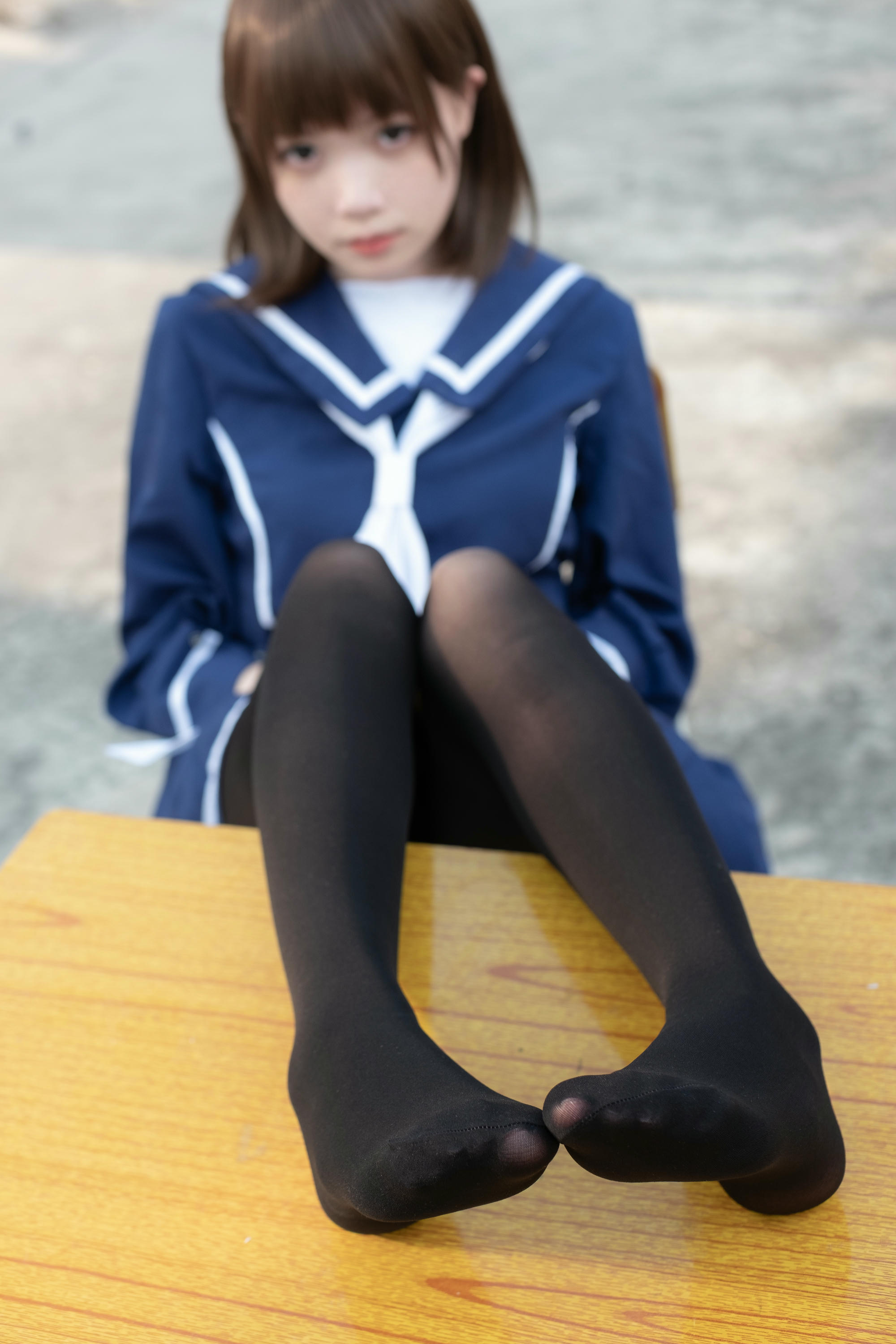 森萝财团 X-043 天台黑丝水手服 [110P1V-2.17GB]_第2集