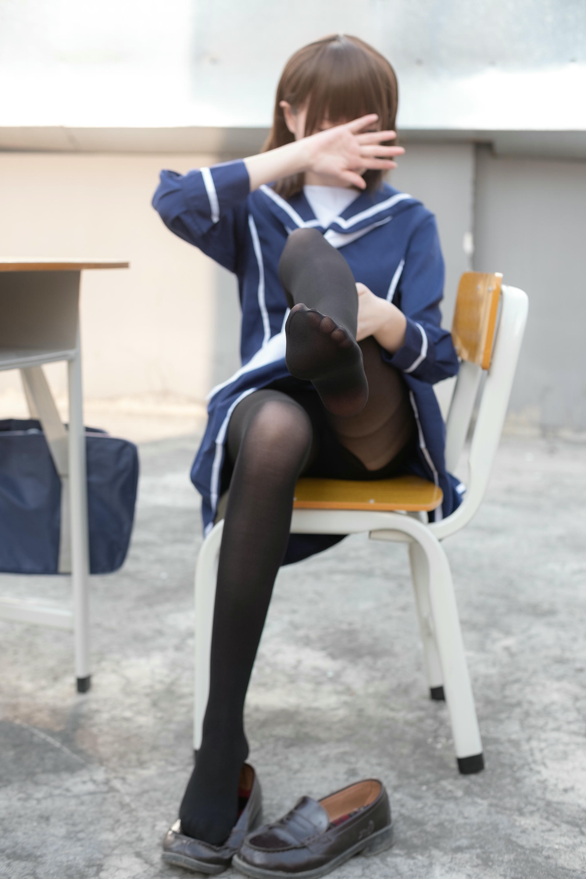 森萝财团 X-043 天台黑丝水手服 [110P1V-2.17GB]_第2集