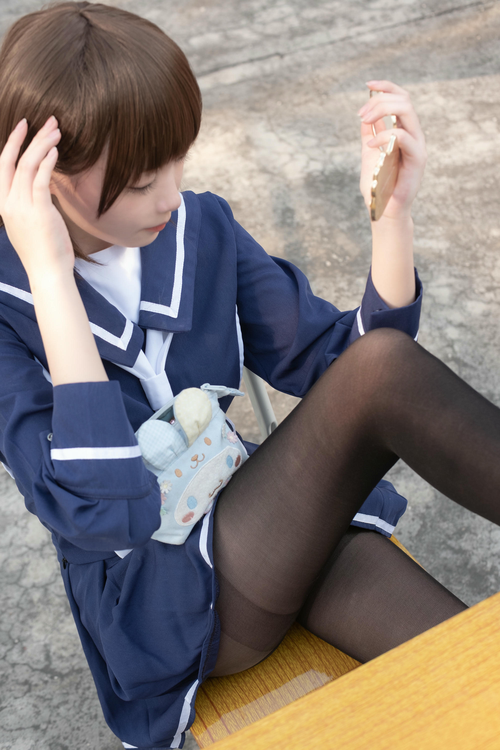 森萝财团 X-043 天台黑丝水手服 [110P1V-2.17GB]_第1集