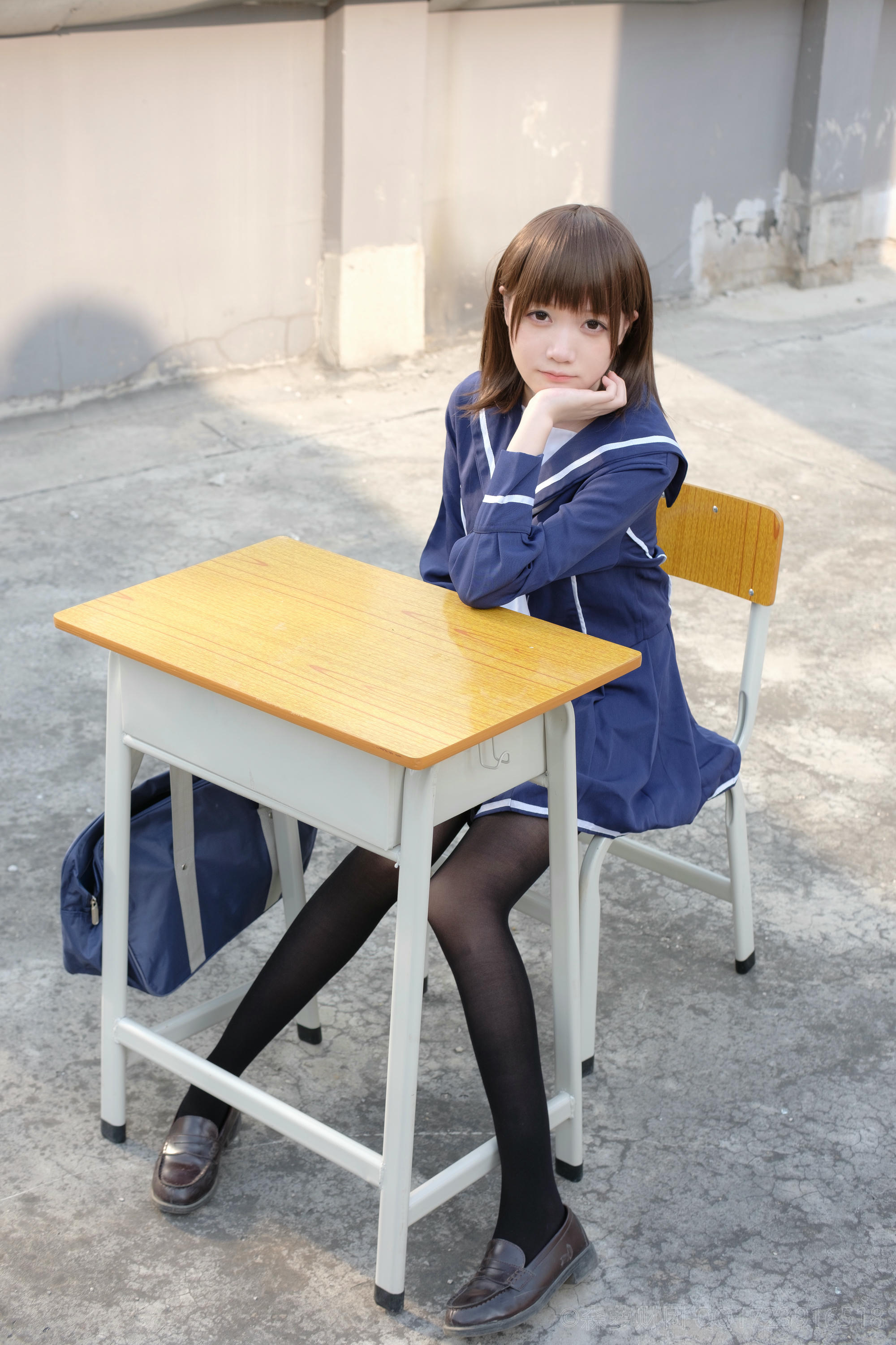 森萝财团 X-043 天台黑丝水手服 [110P1V-2.17GB]_第3集