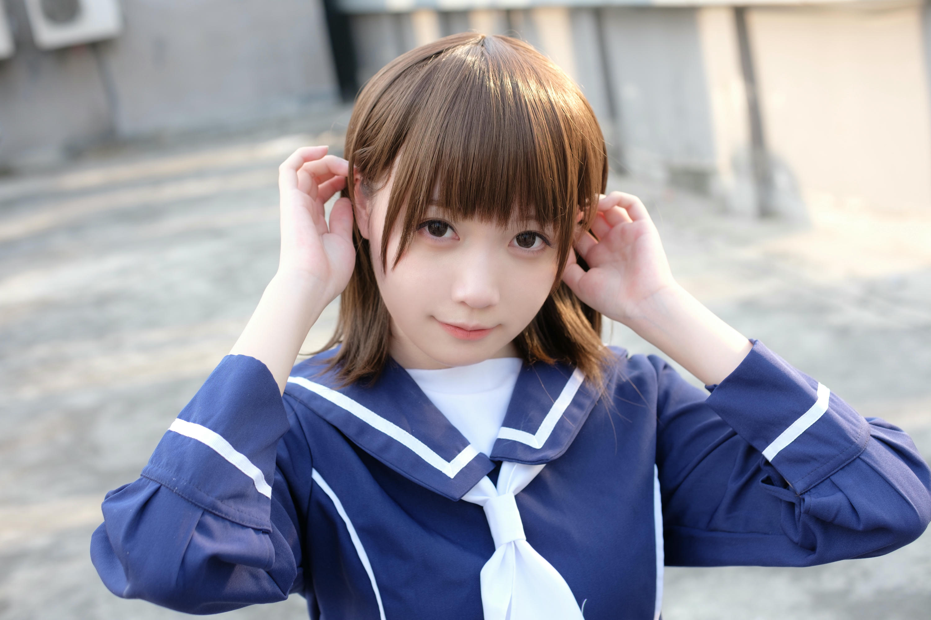 森萝财团 X-043 天台黑丝水手服 [110P1V-2.17GB]_第4集