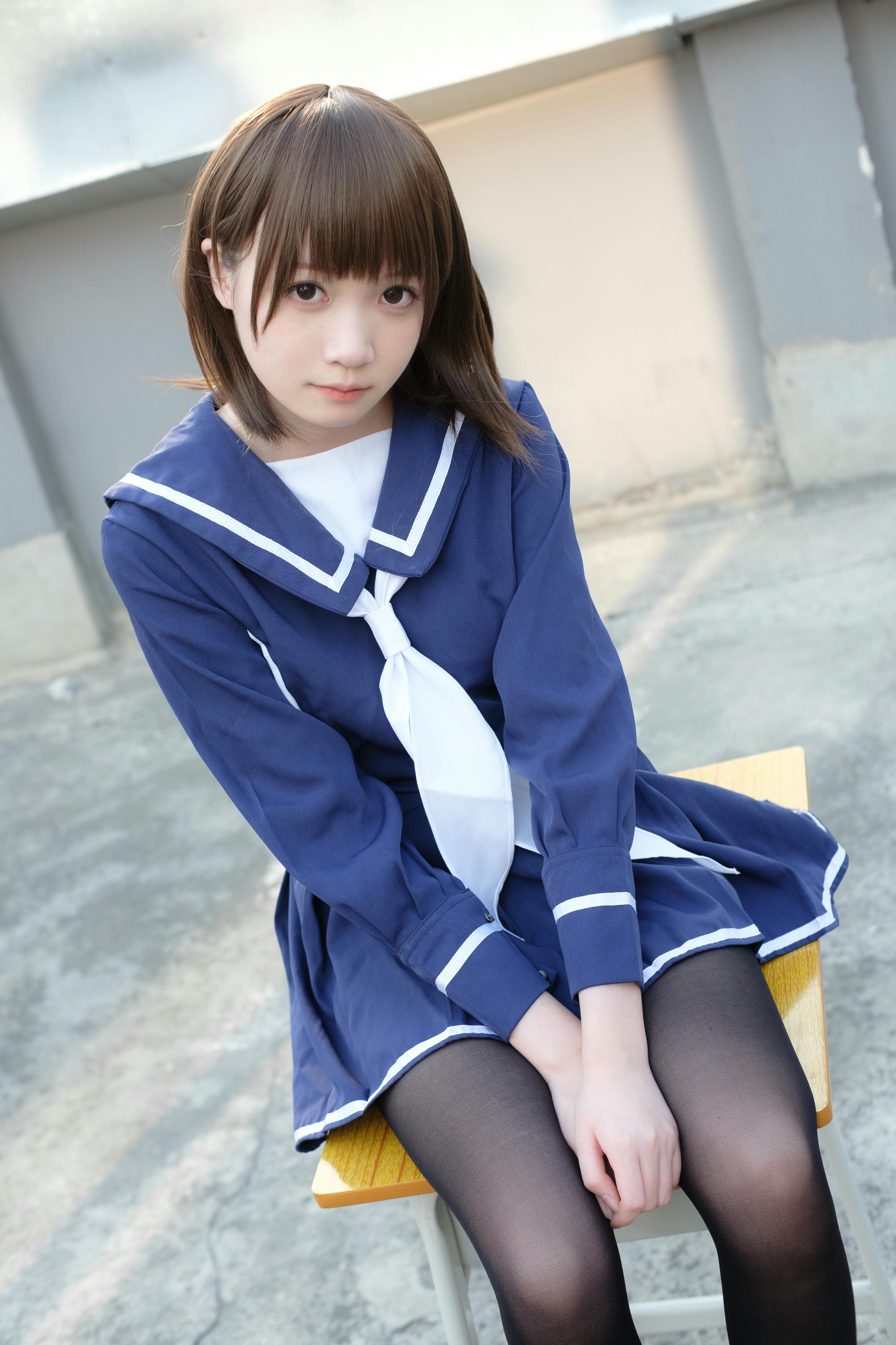 森萝财团 X-043 天台黑丝水手服 [110P1V-2.17GB]_第4集