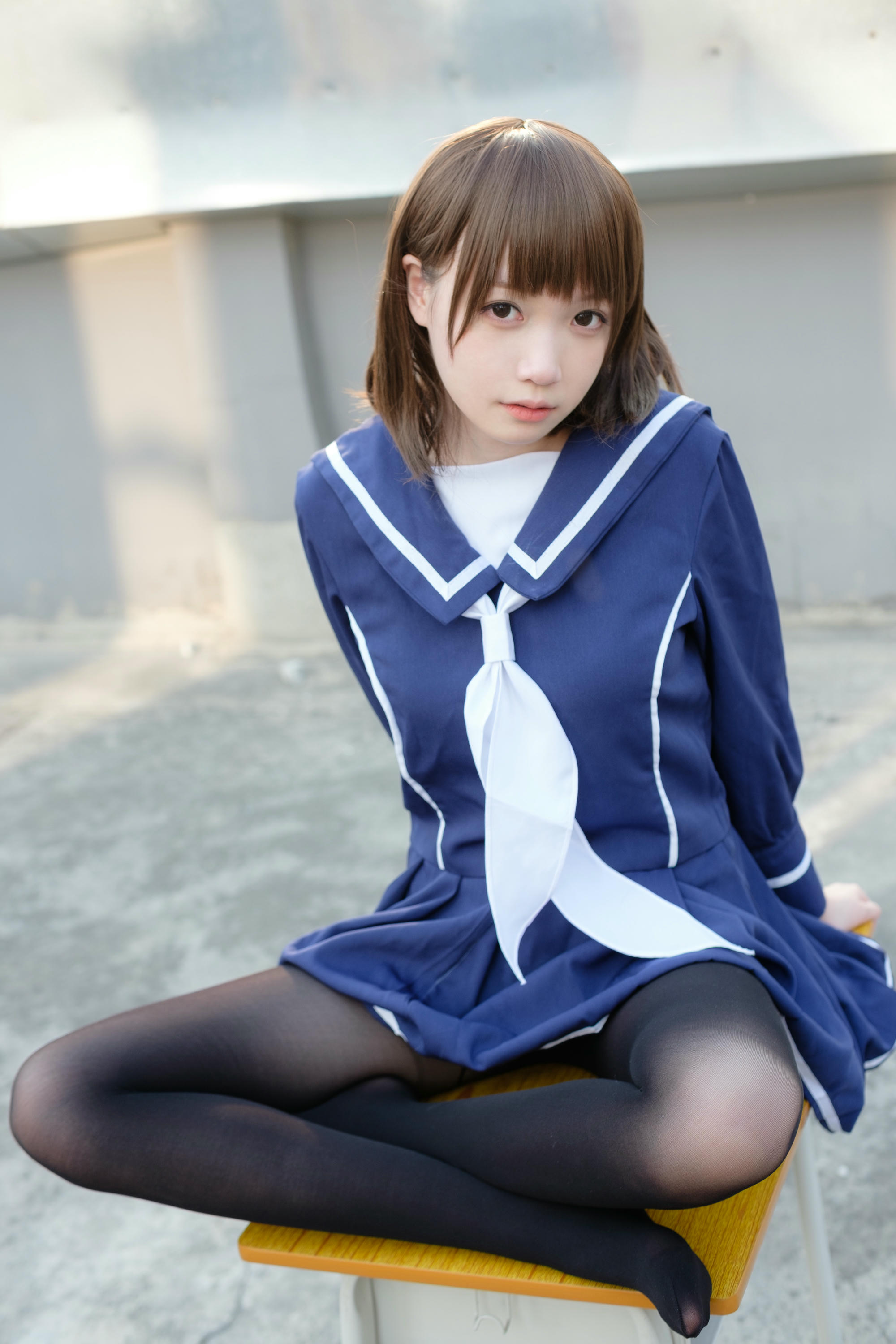 森萝财团 X-043 天台黑丝水手服 [110P1V-2.17GB]_第5集