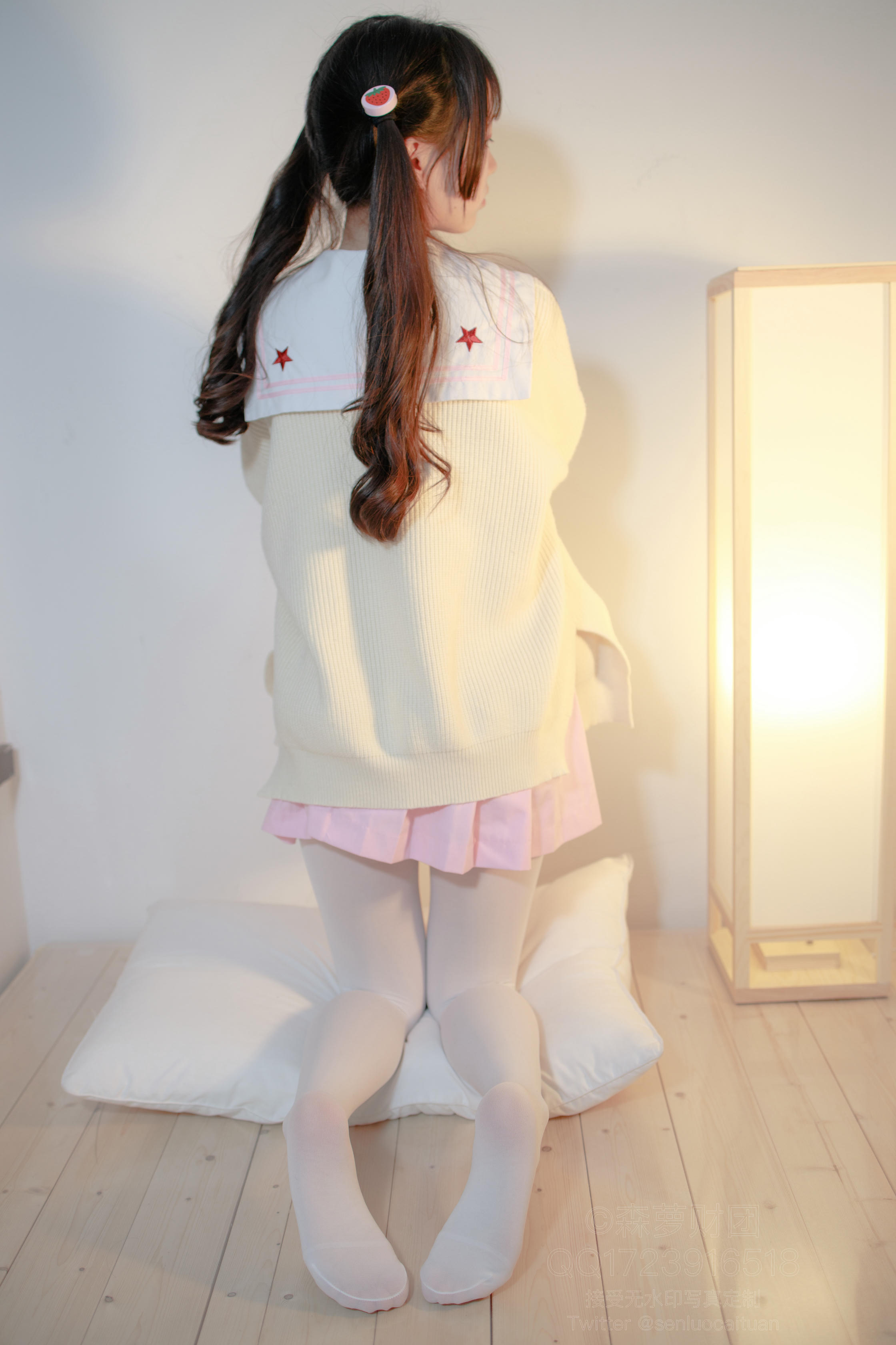 森萝财团 X-059 萝莉白丝80D [97P1V-2.52GB]_第4集