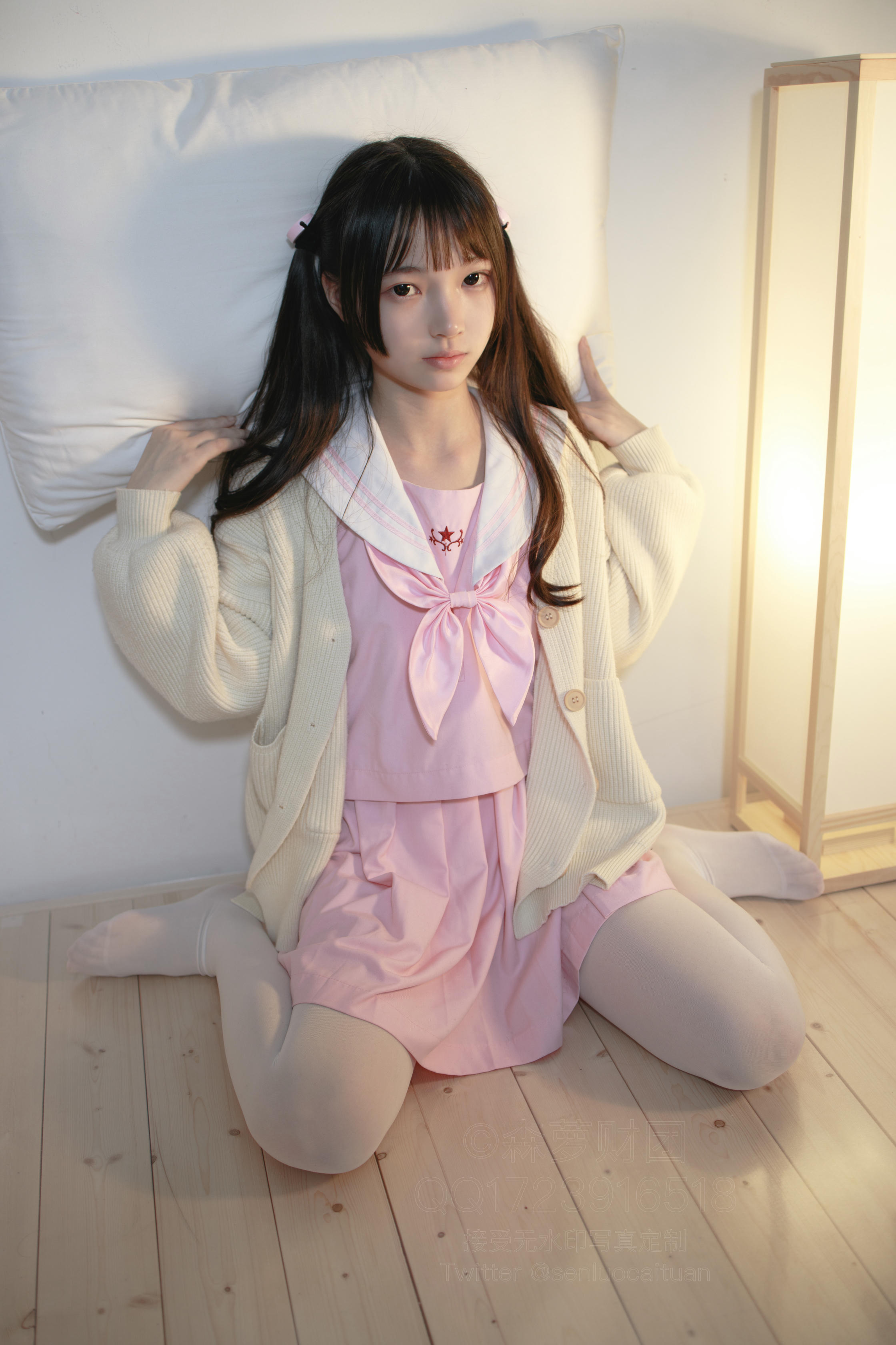 森萝财团 X-059 萝莉白丝80D [97P1V-2.52GB]_第4集