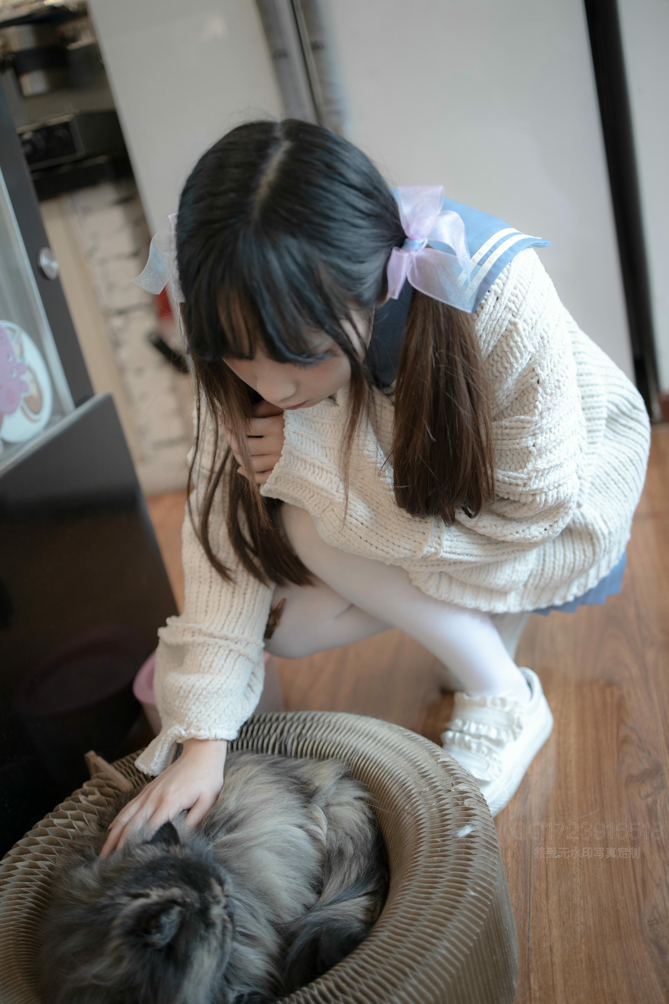 森萝财团 X-061 80D薄白丝 [65P1V-1.21GB]_第3集