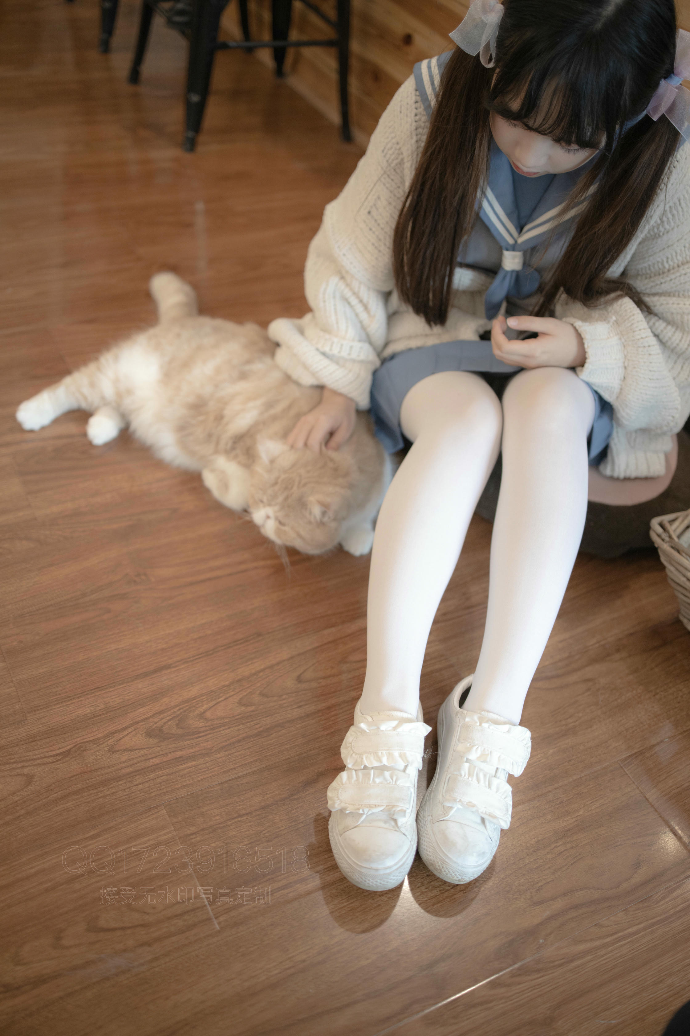 森萝财团 X-061 80D薄白丝 [65P1V-1.21GB]_第4集