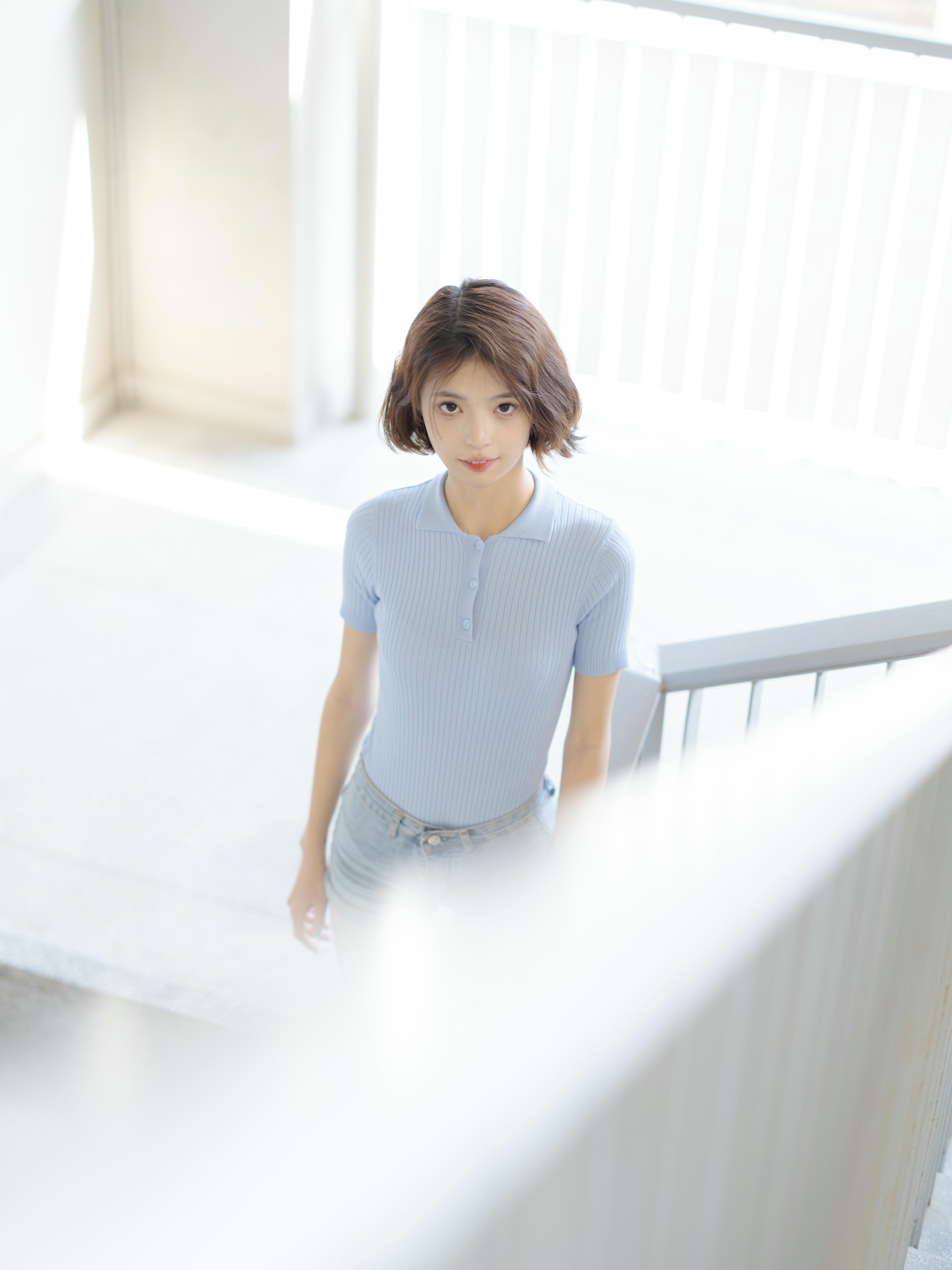 森萝财团 写真 媛媛 001 试拍 白丝 15D 超薄 超密植绒 [59P1V-3.20GB]_第3集