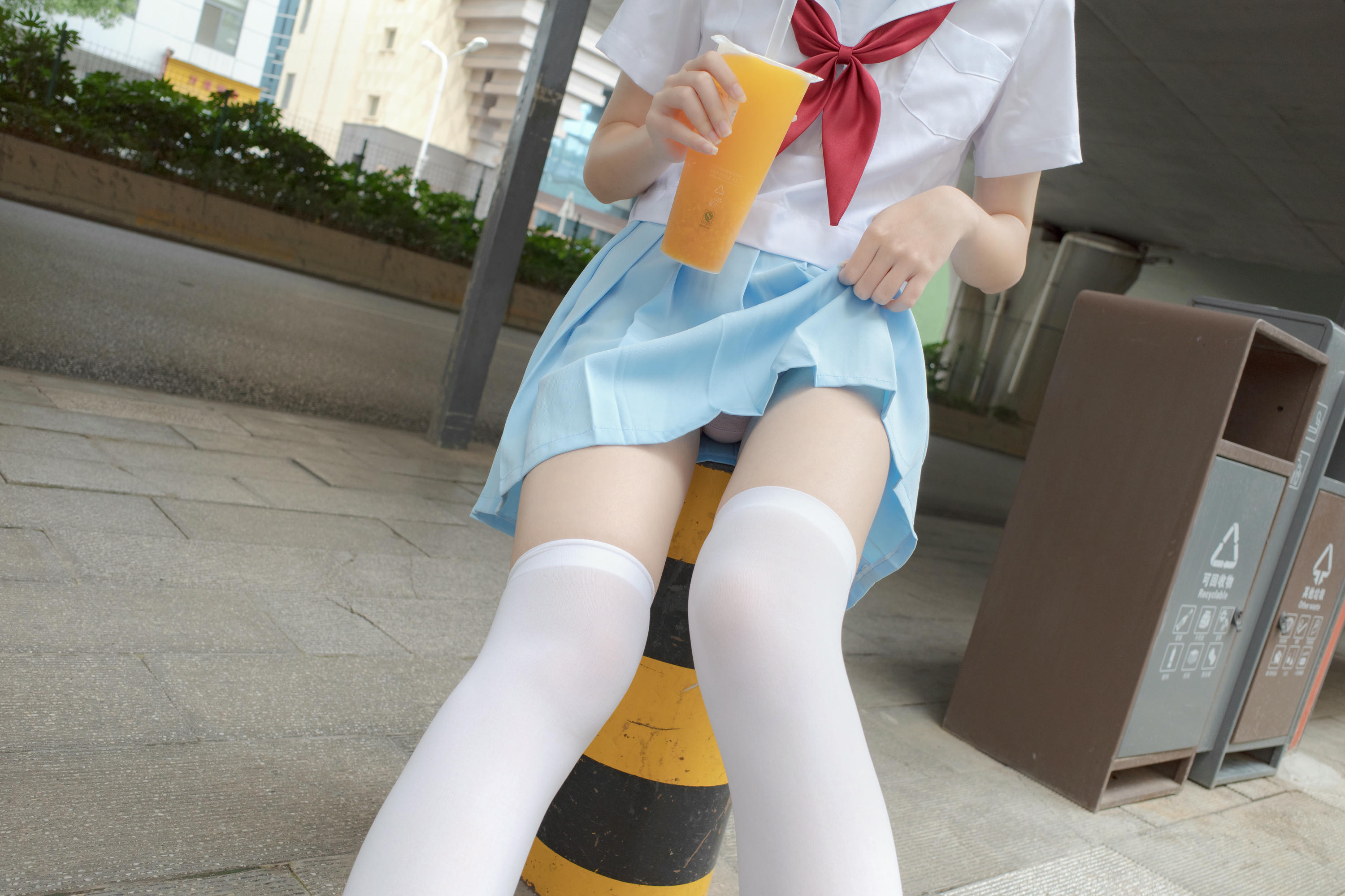 森萝财团 写真 小满 JK明日香校园 [127P+1V／1.55GB]_第6集