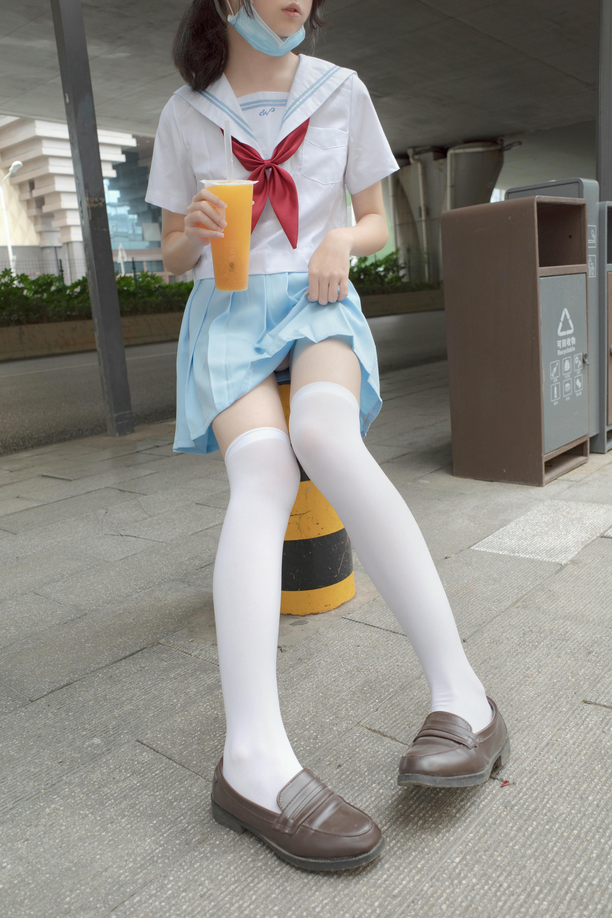 森萝财团 写真 小满 JK明日香校园 [127P+1V／1.55GB]_第5集