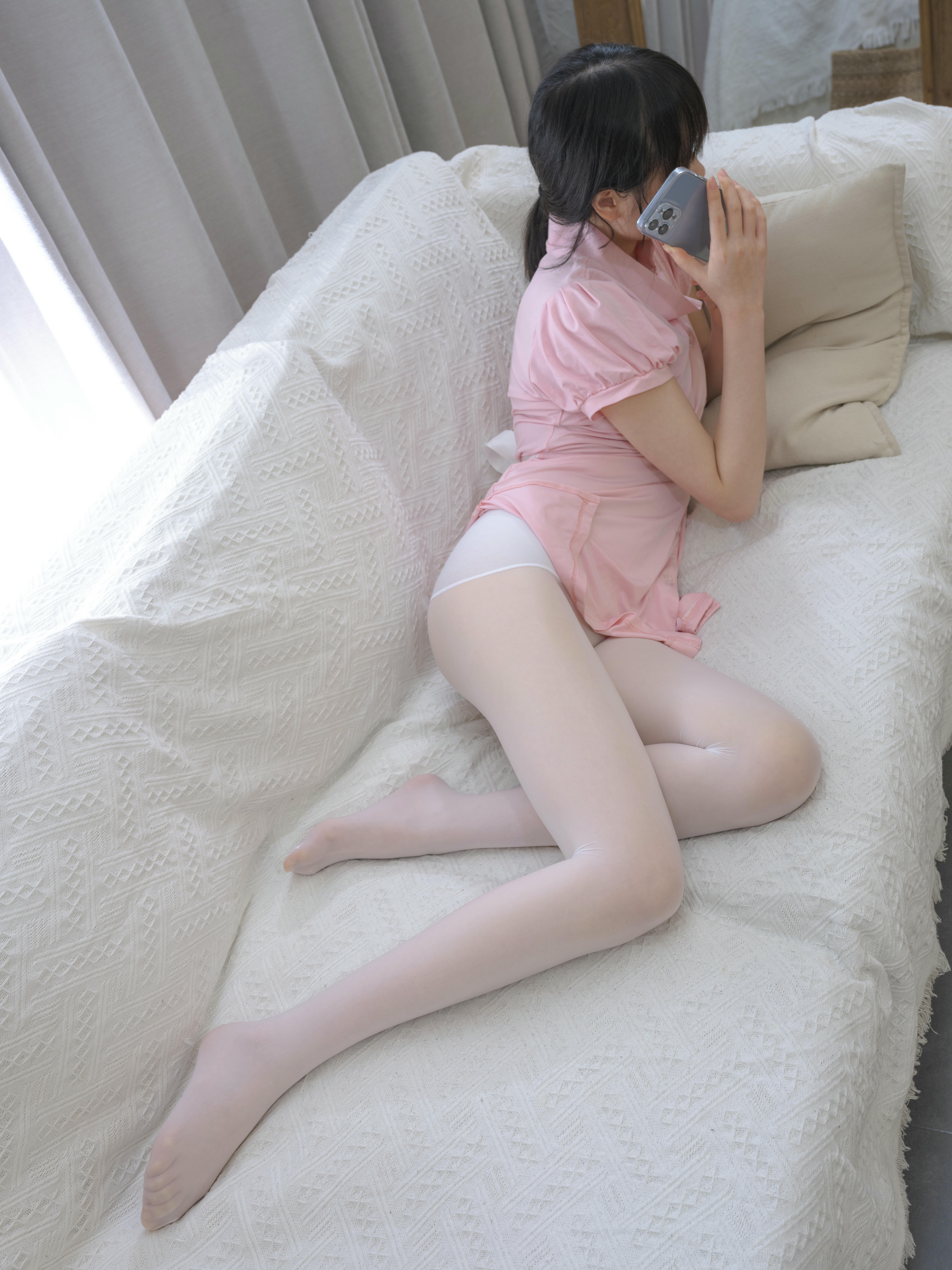 森萝财团 写真 微风 010 Aika 白丝 10D 极细光滑丝袜 [117P1V-6.67GB]_第3集