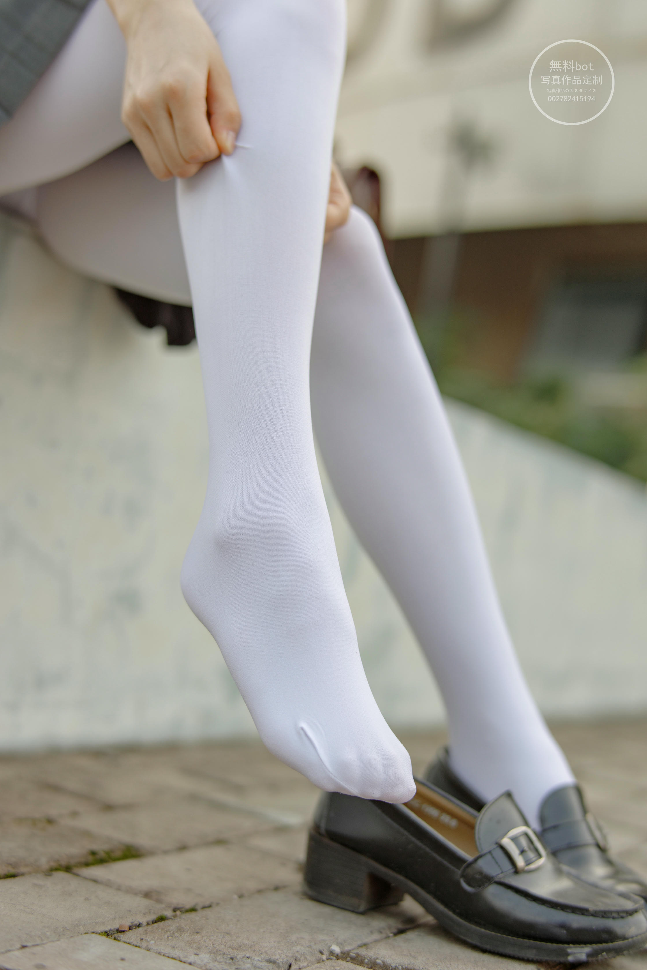 森萝财团 有料 NO.006 依依 户外白丝JK制服 [90P／1.23G]_第3集