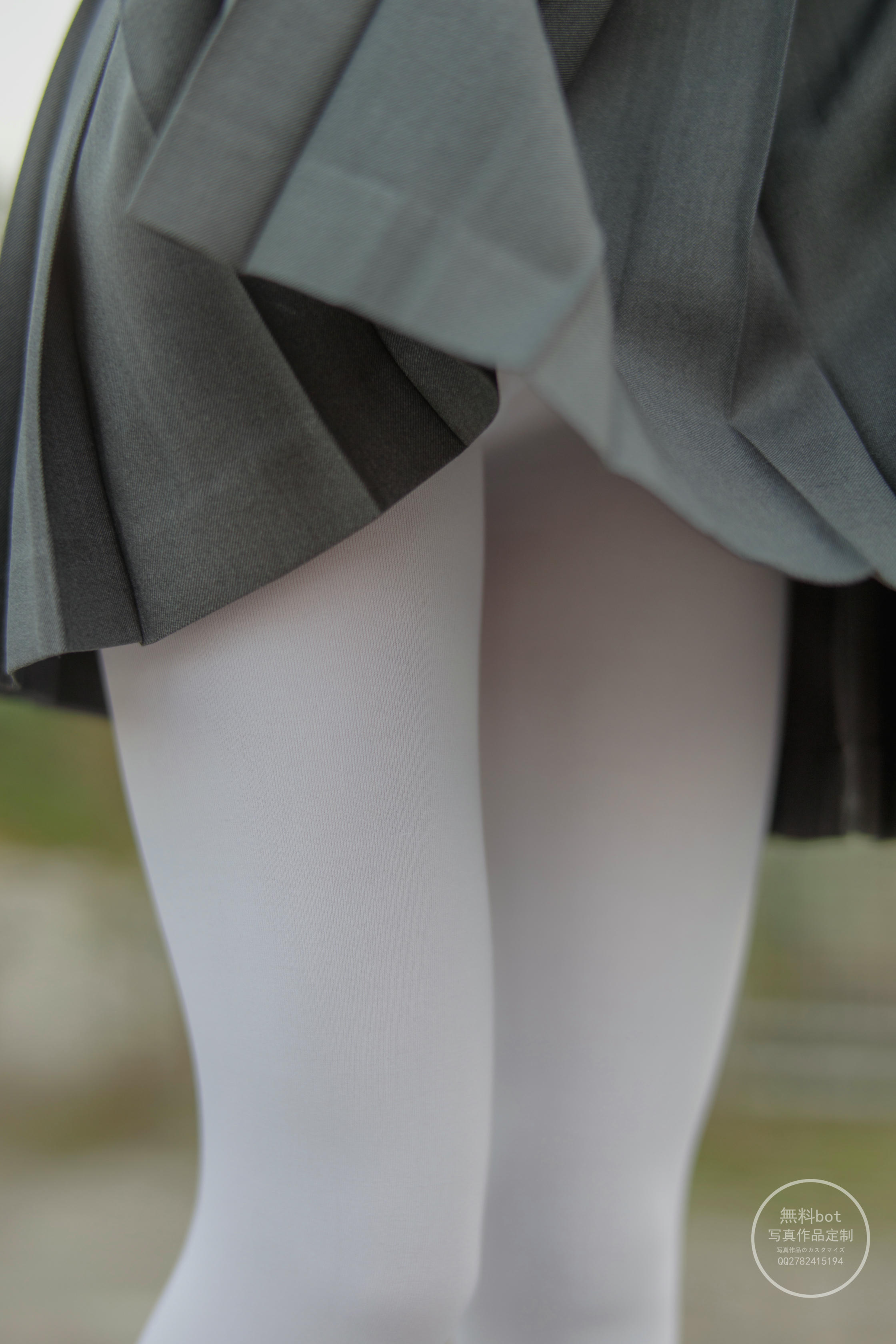 森萝财团 有料 NO.006 依依 户外白丝JK制服 [90P／1.23G]_第5集
