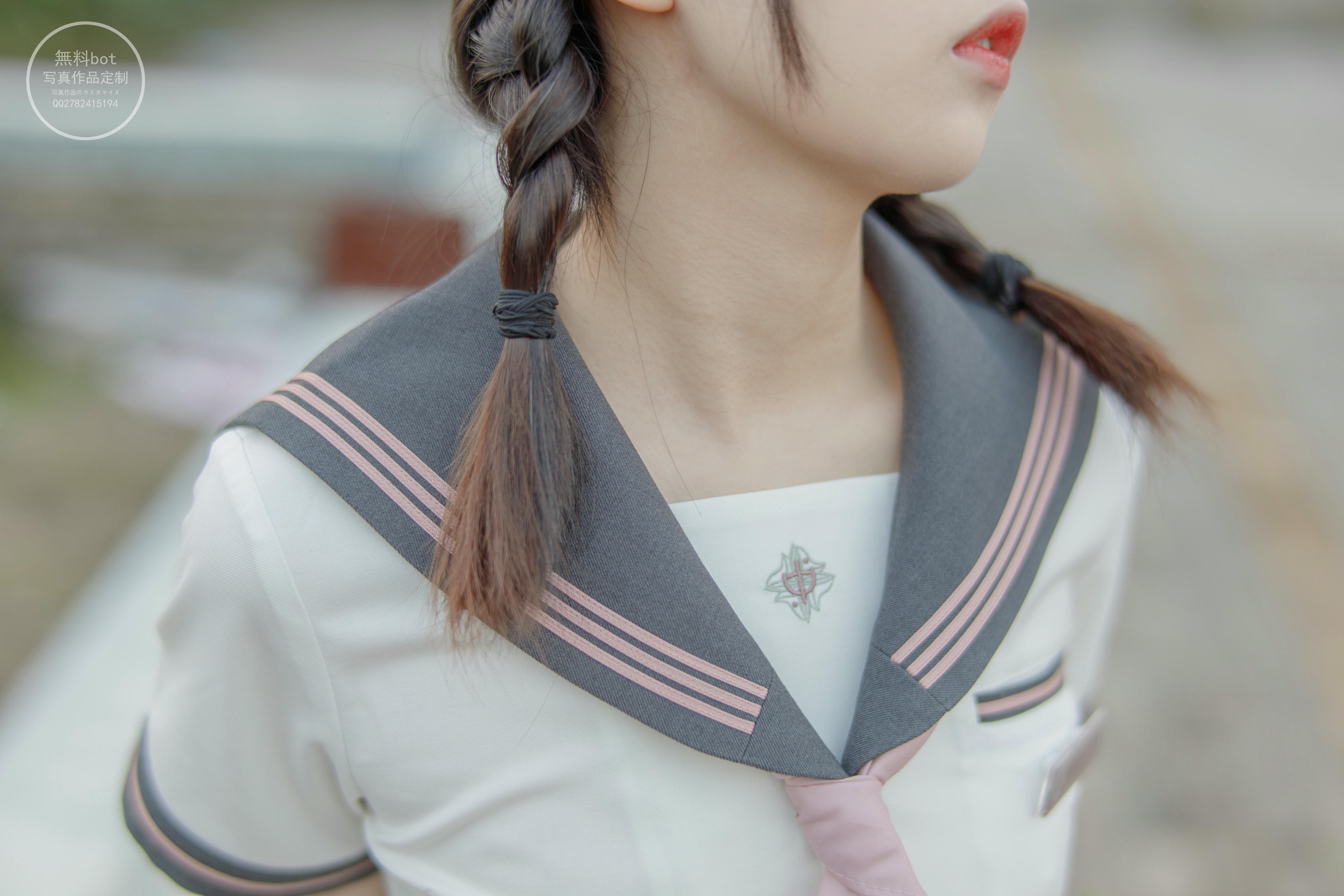 森萝财团 有料 NO.006 依依 户外白丝JK制服 [90P／1.23G]_第5集