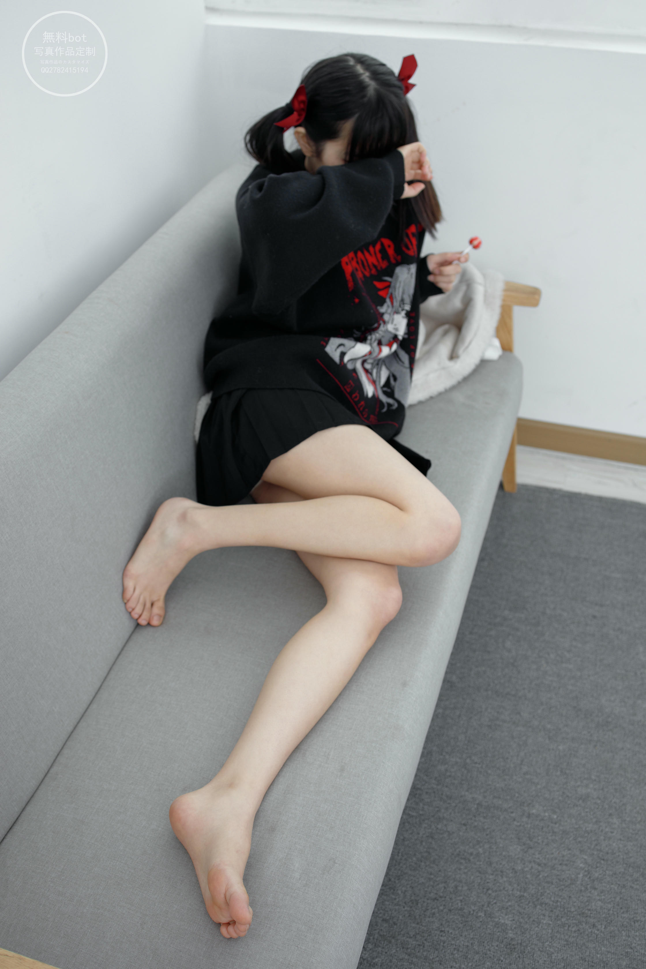 森萝财团 有料 NO.020 小奶糕Milky 双马尾美少女的白丝美腿 [86P／1.15G]_第3集
