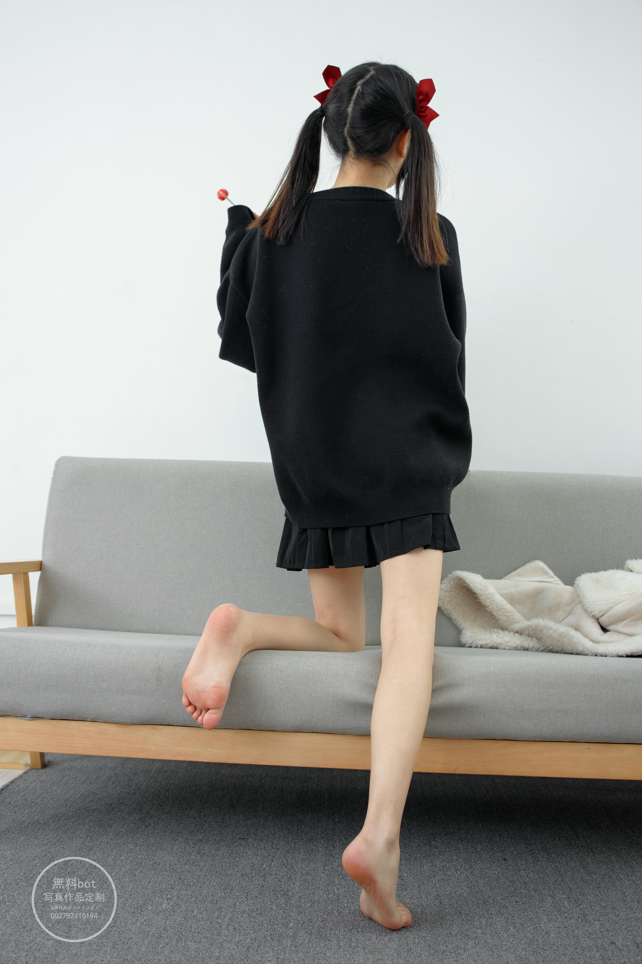 森萝财团 有料 NO.020 小奶糕Milky 双马尾美少女的白丝美腿 [86P／1.15G]_第3集