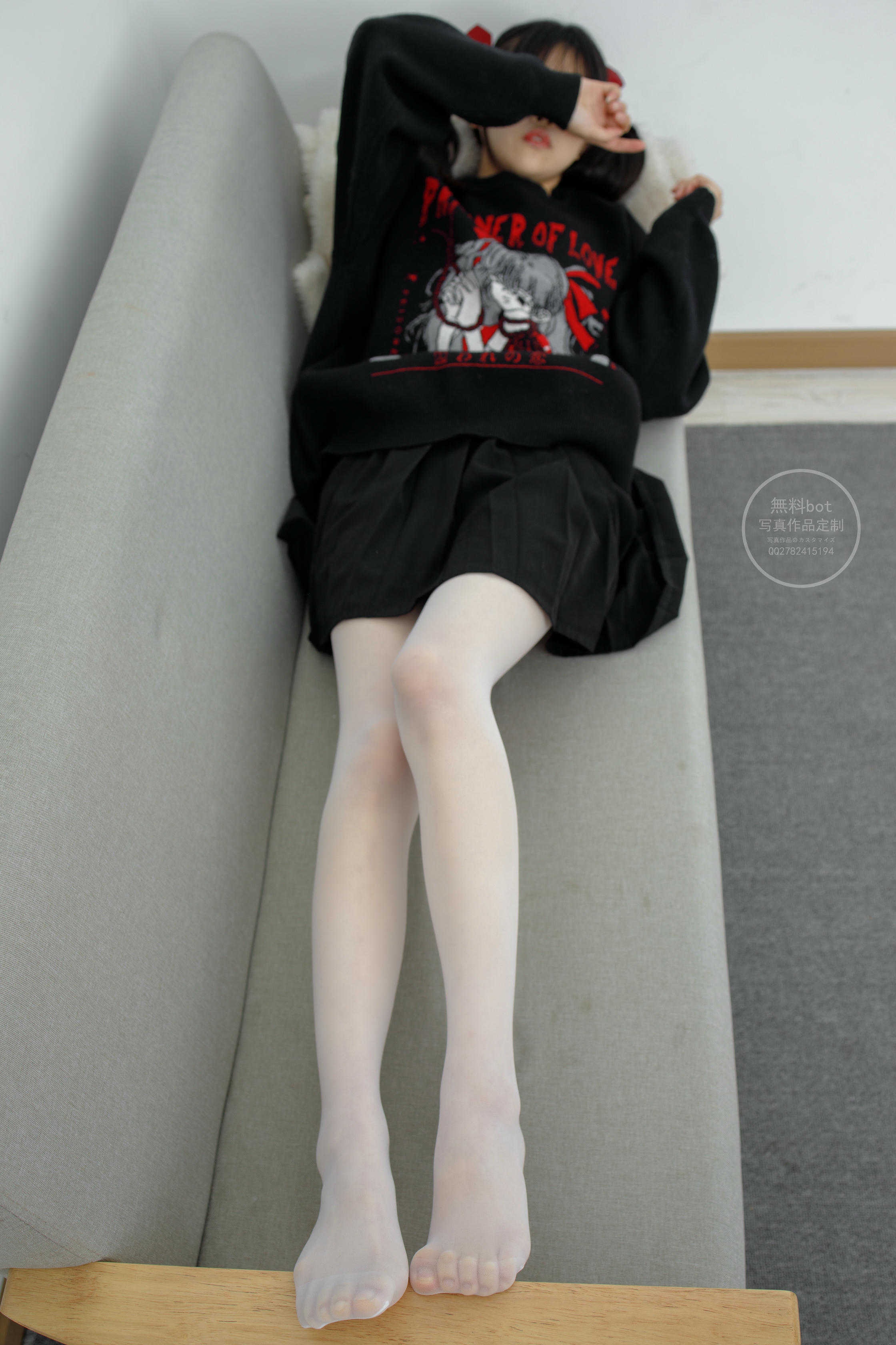 森萝财团 有料 NO.020 小奶糕Milky 双马尾美少女的白丝美腿 [86P／1.15G]_第4集